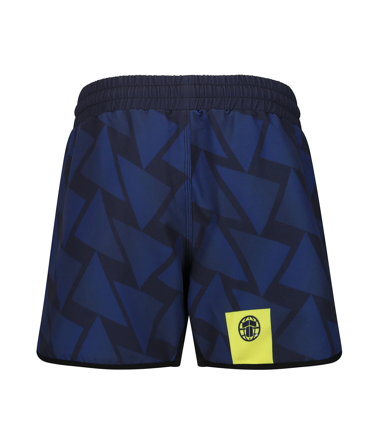 Abstract High Cut Shorts - Navy - Image 3