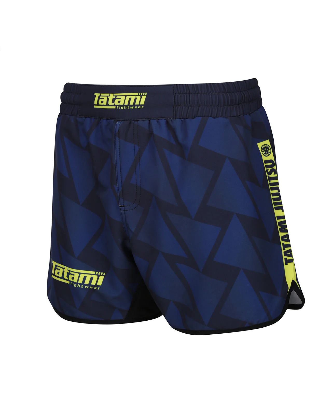 Abstract High Cut Shorts - Navy - Image 5