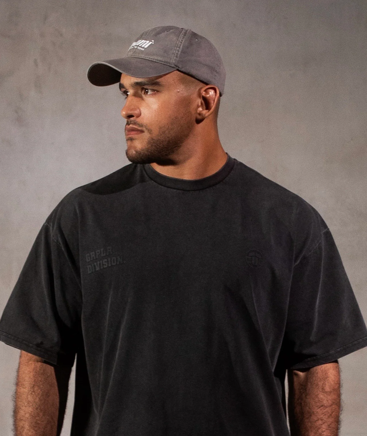 Adversity Baseball Cap - Washed Grey - Image 6