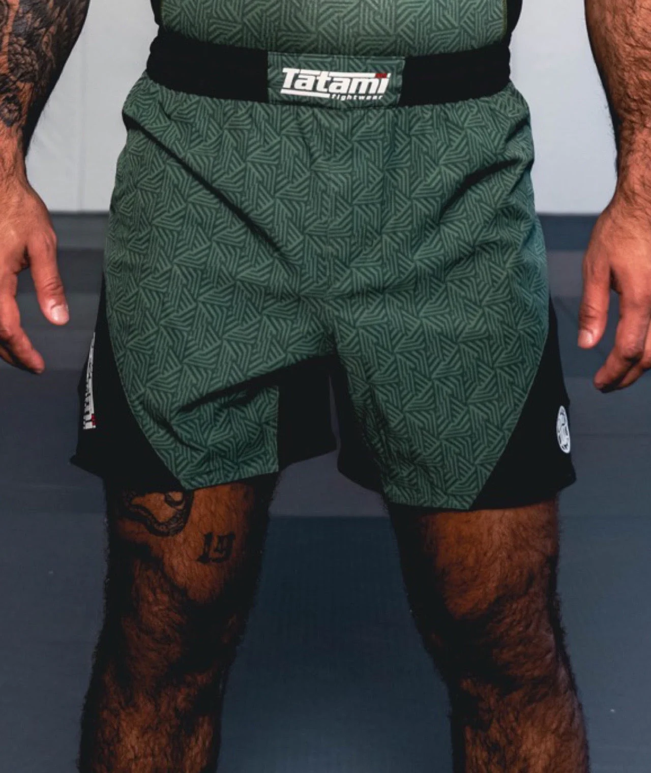 Dimension Grappling Shorts - Green - Image 2