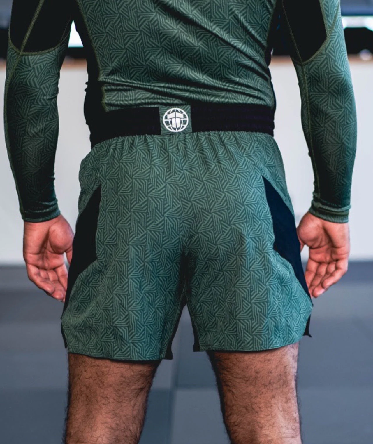 Dimension Grappling Shorts - Green - Image 6