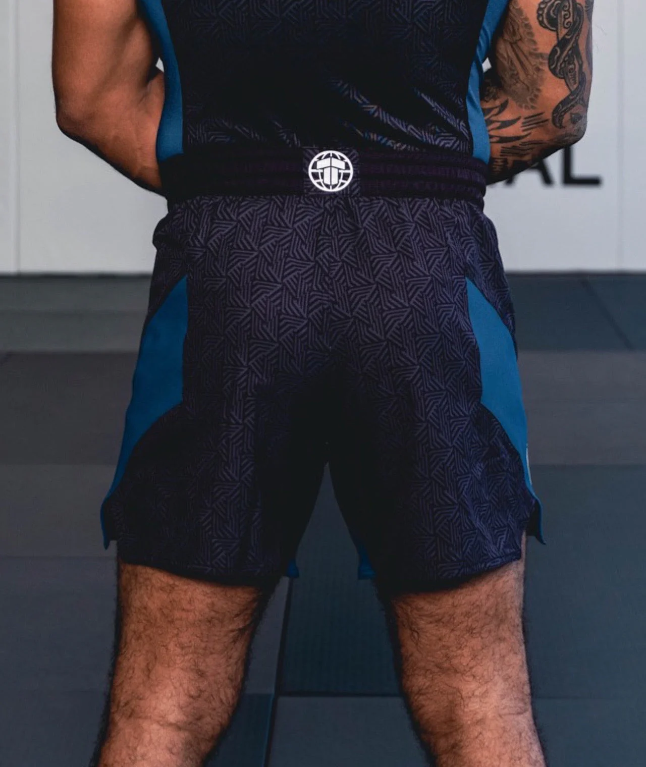Dimension Grappling Shorts - Petrol Blue - Image 6