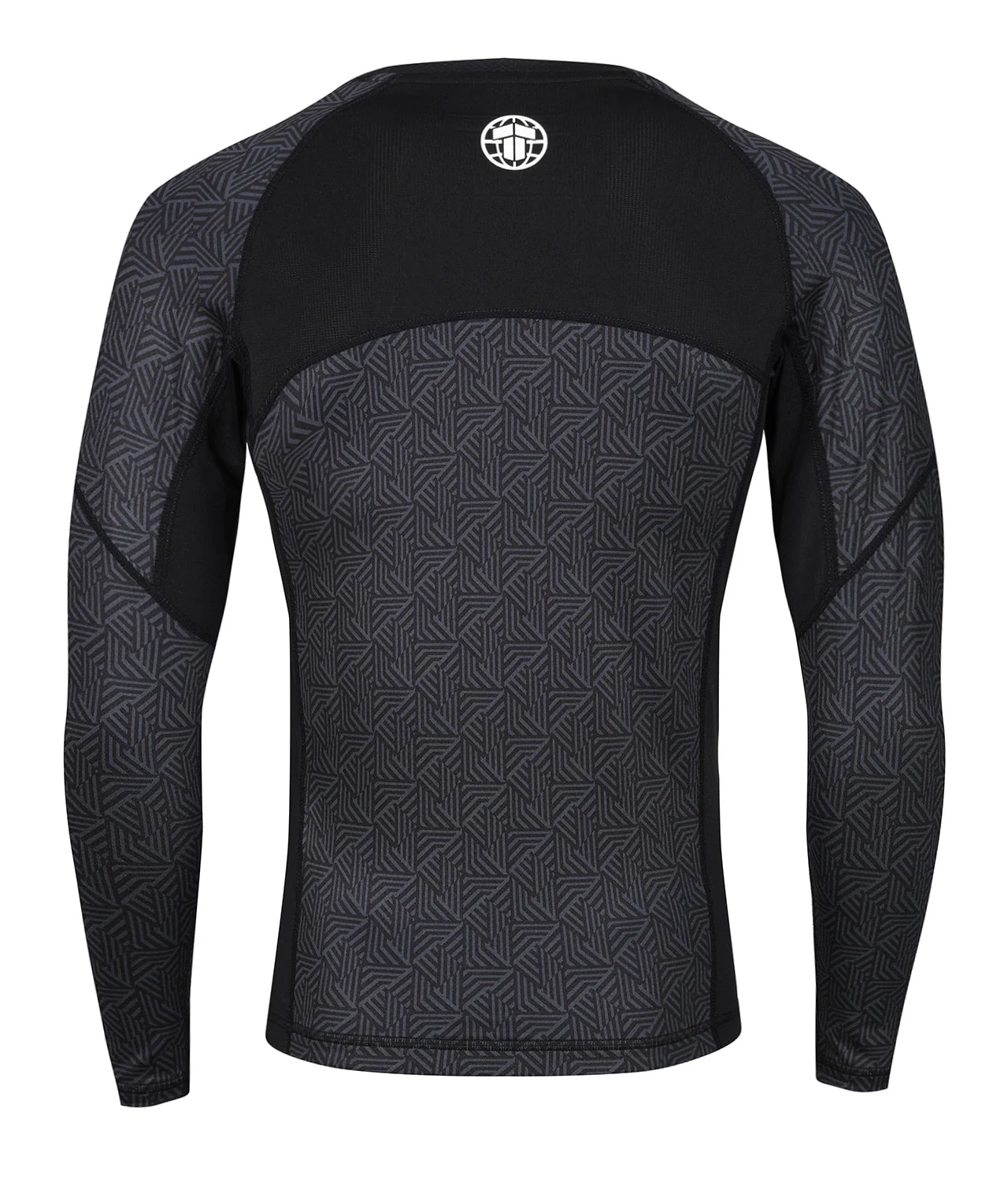 Dimension Long Sleeve Rash Guard - Black - Image 3
