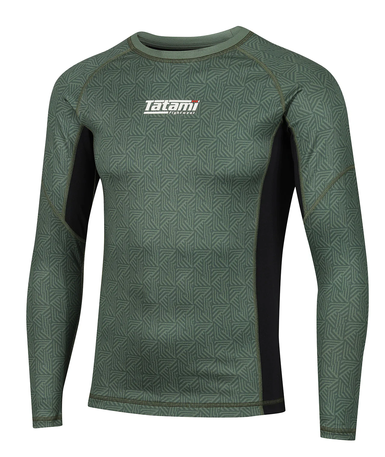 Dimension Long Sleeve Rash Guard - Green - Image 4