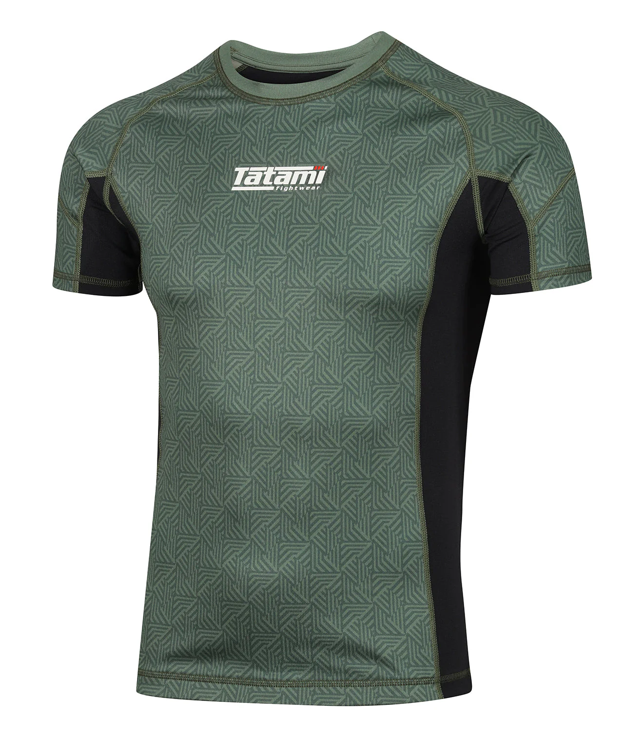 Dimension Short Sleeve Rash Guard - Green - Image 4