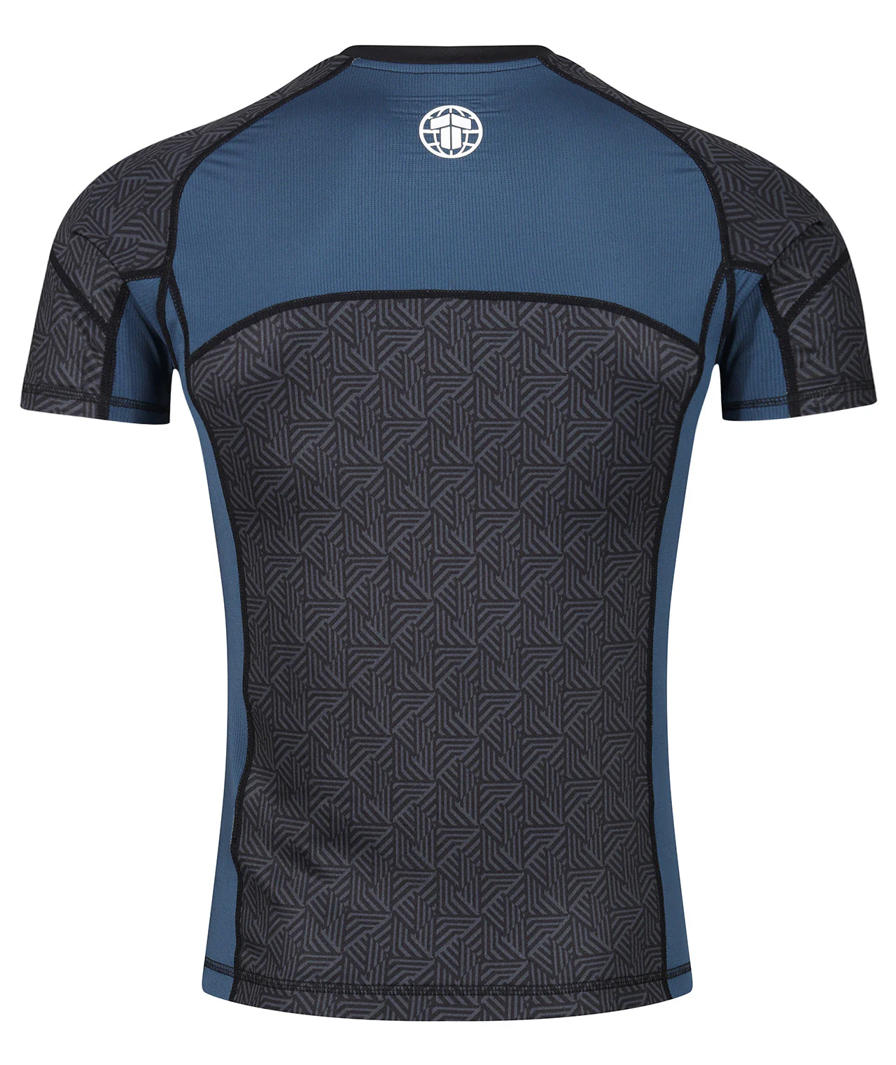 Dimension Short Sleeve Rash Guard - Petrol Blue - Image 3