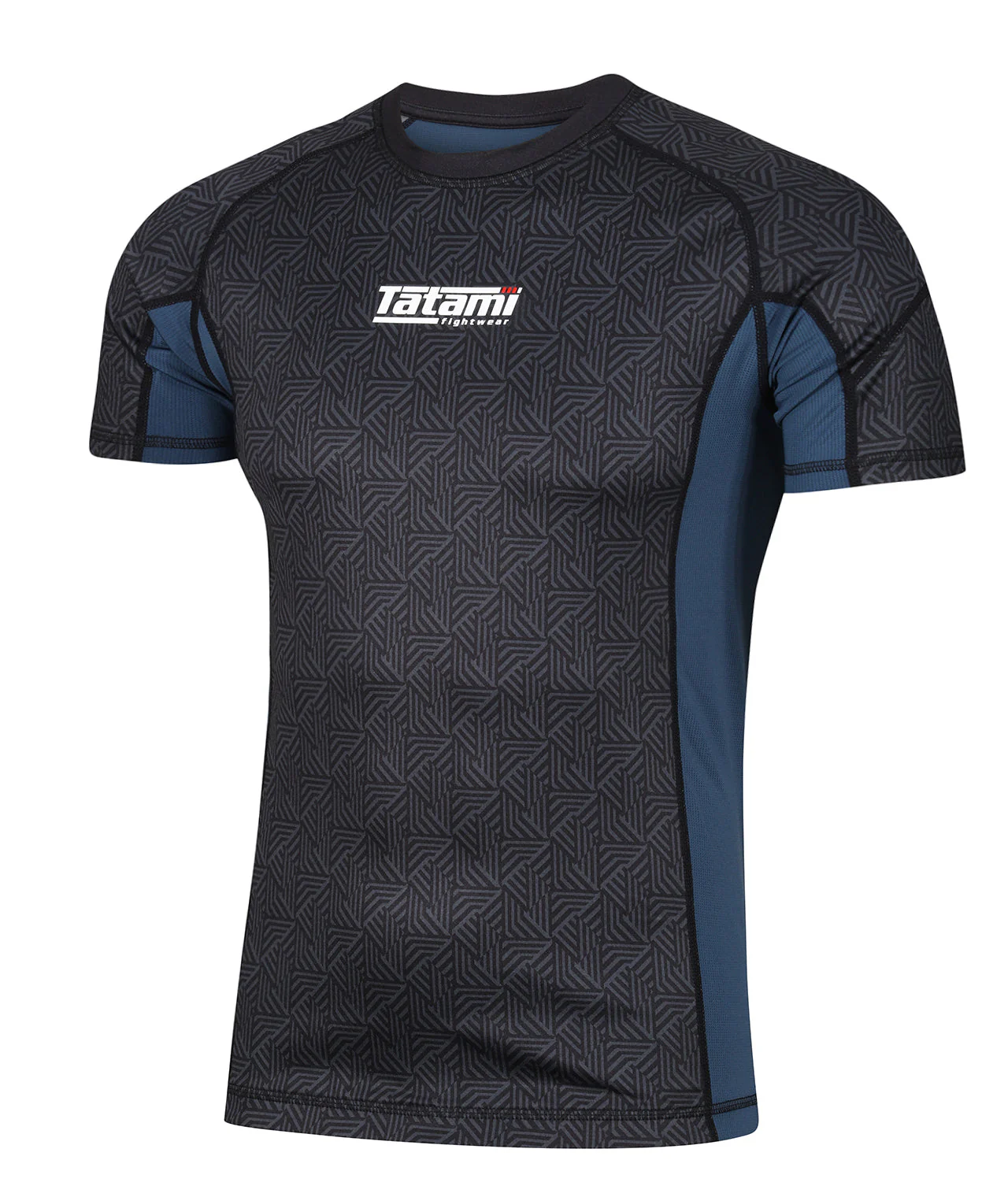 Dimension Short Sleeve Rash Guard - Petrol Blue - Image 4