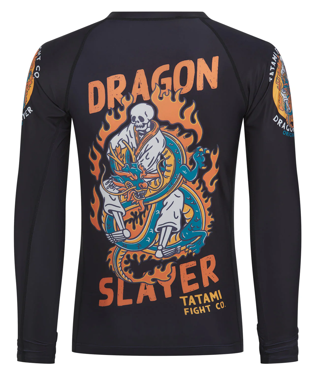 Dragon Slayer Long Sleeve Rash Guard - Image 2