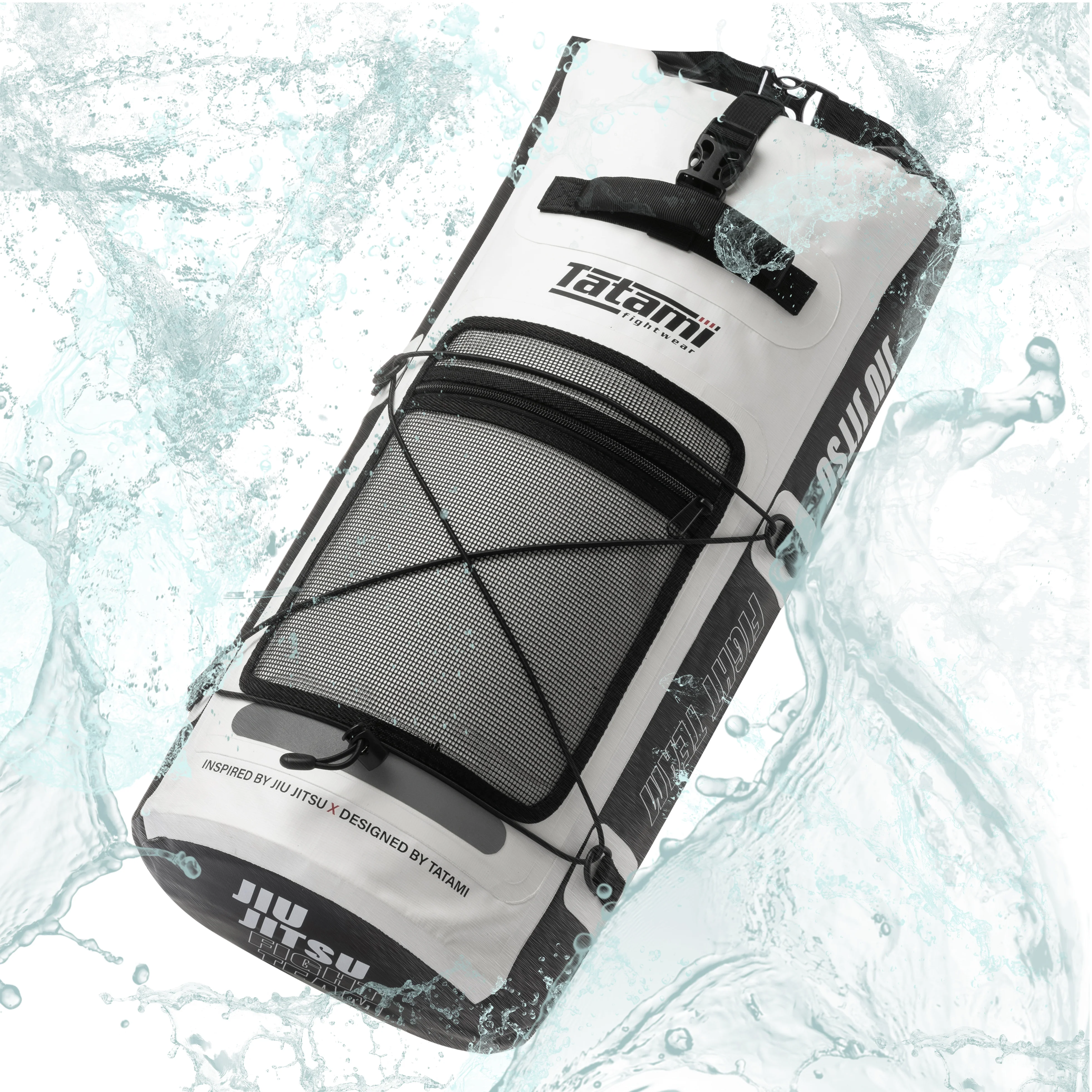 Drytech Gear Bag White & Black - Image 13