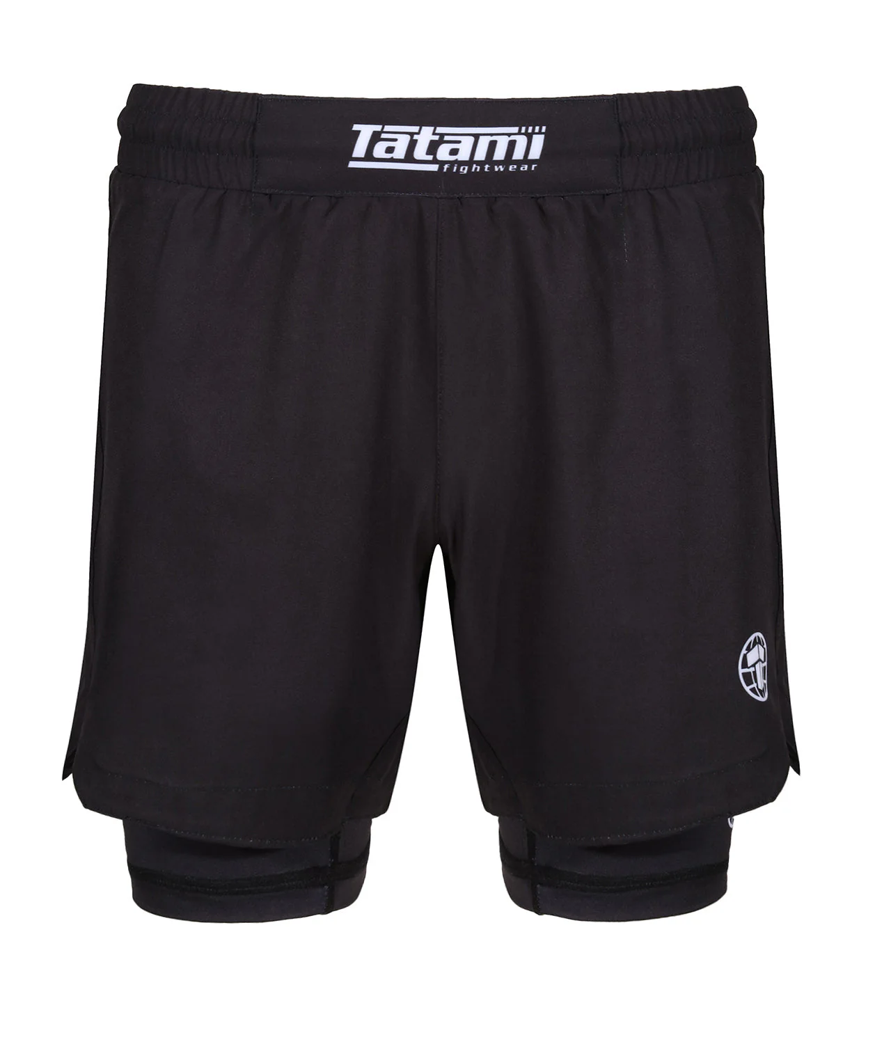 Dual layer Grappling Shorts - Black - Image 3