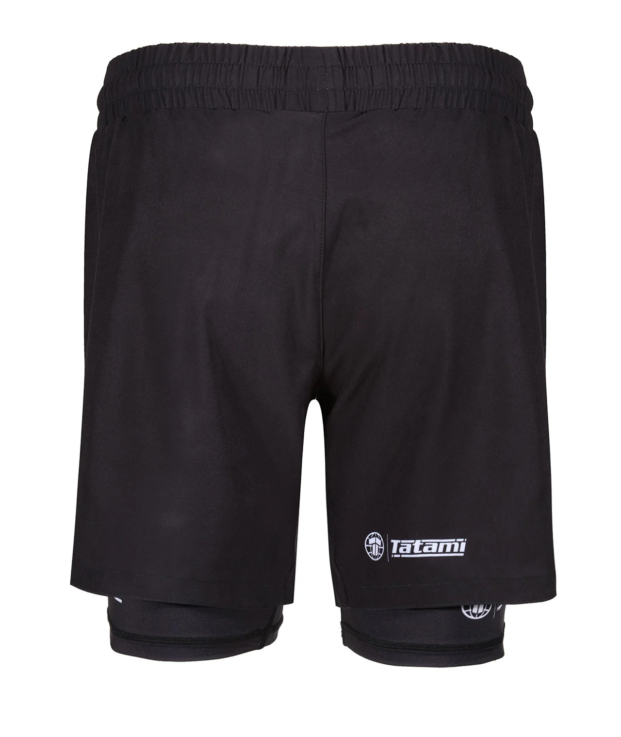 Dual layer Grappling Shorts - Black - Image 4