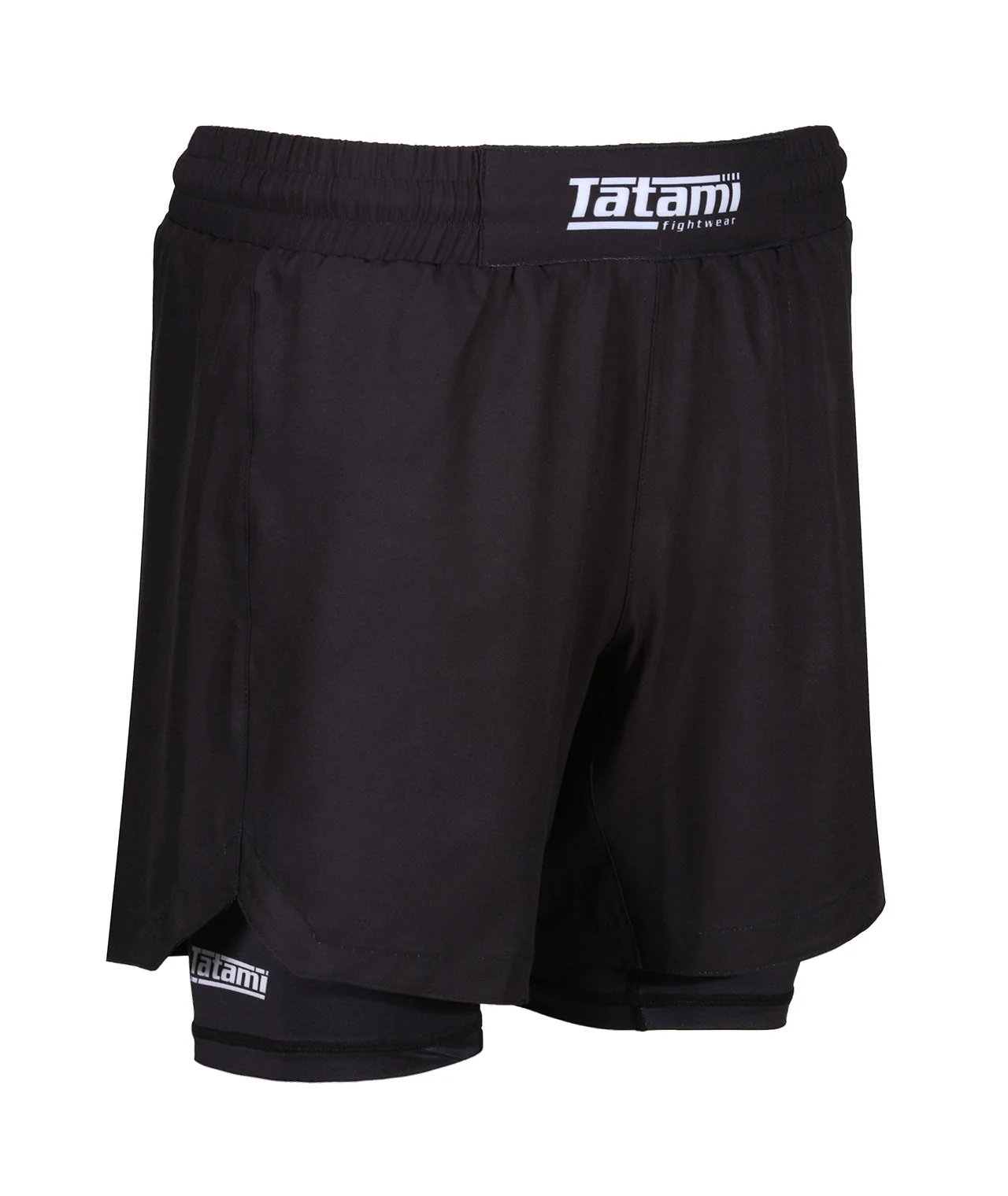 Dual layer Grappling Shorts - Black - Image 5
