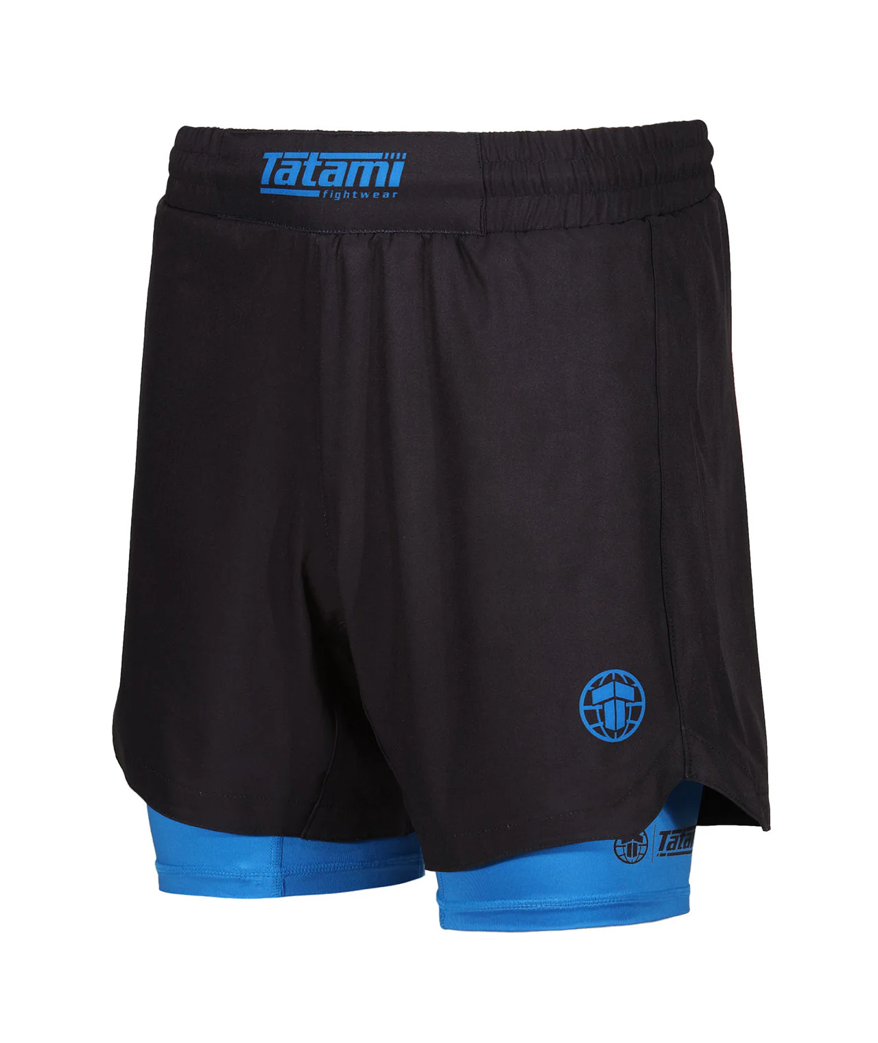 Dual Layer Grappling Shorts - Blue