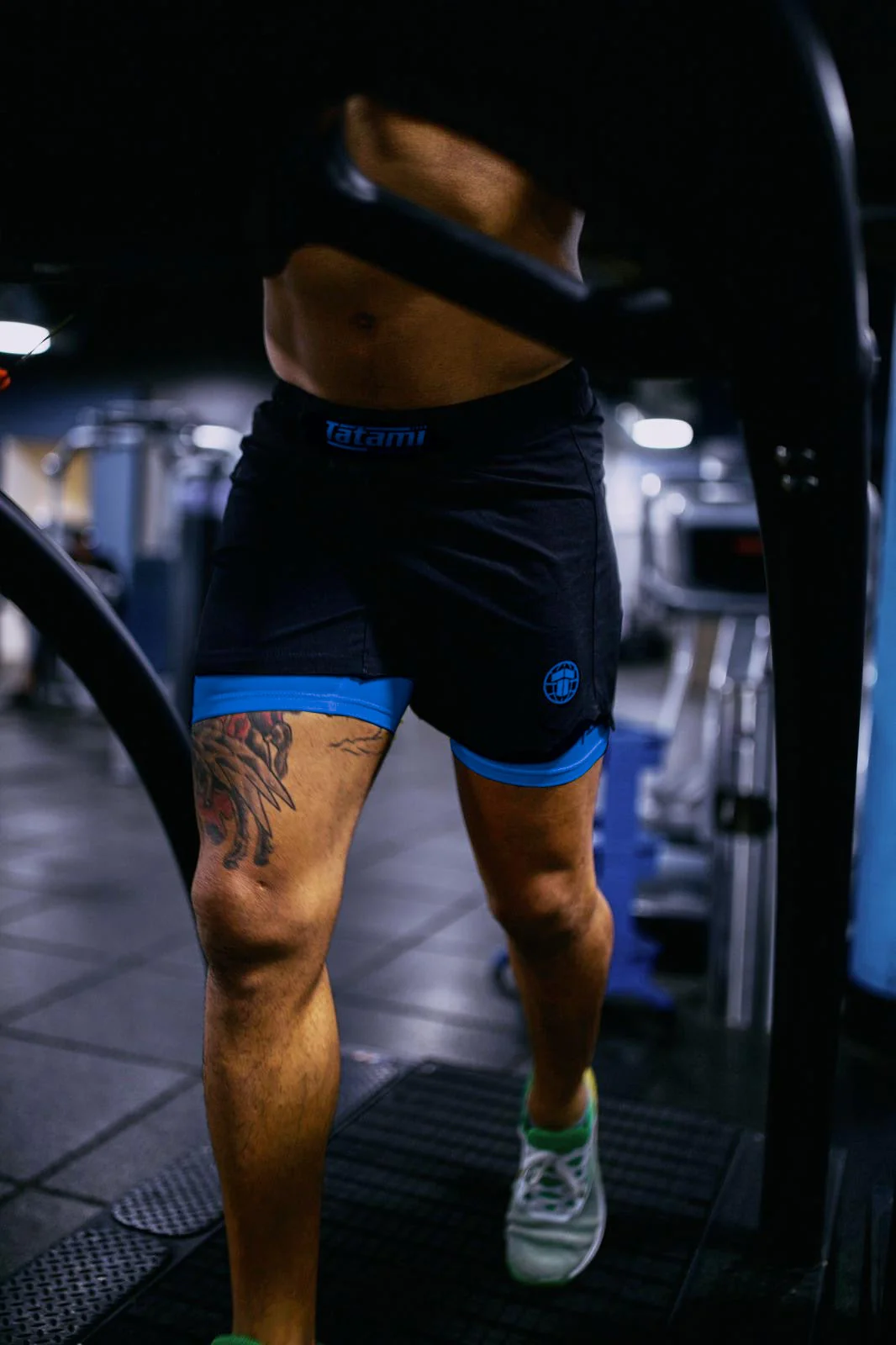 Dual Layer Grappling Shorts - Blue - Image 2