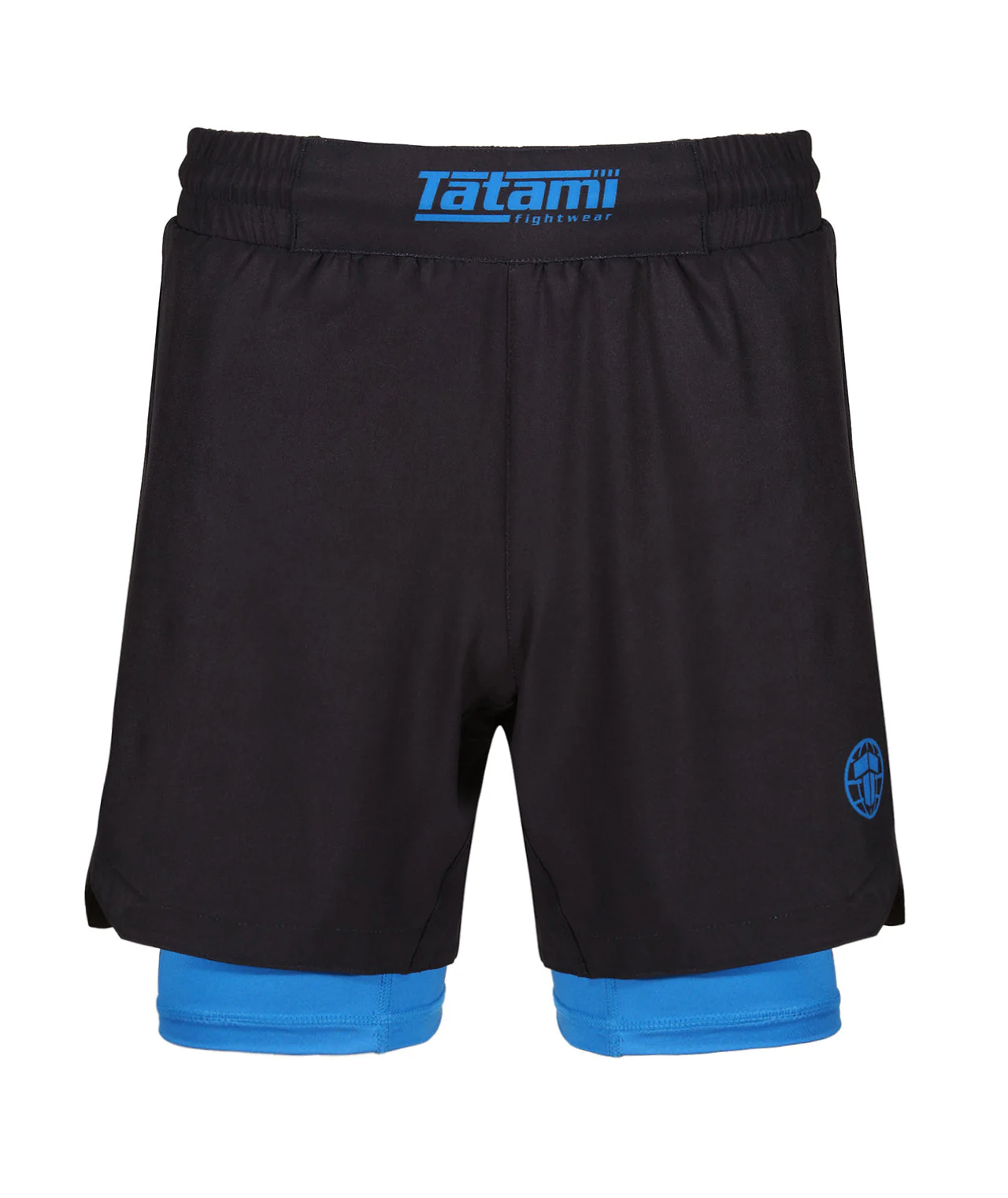 Dual Layer Grappling Shorts - Blue - Image 3