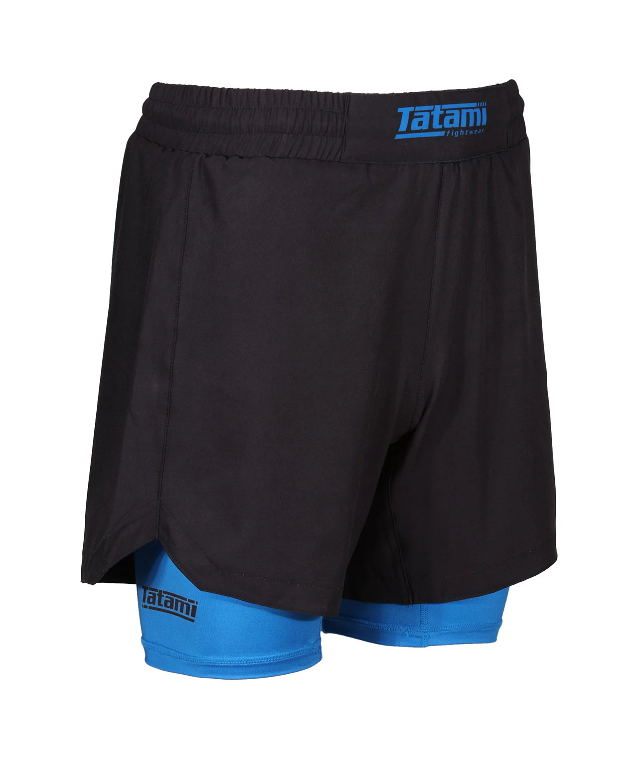 Dual Layer Grappling Shorts - Blue - Image 5