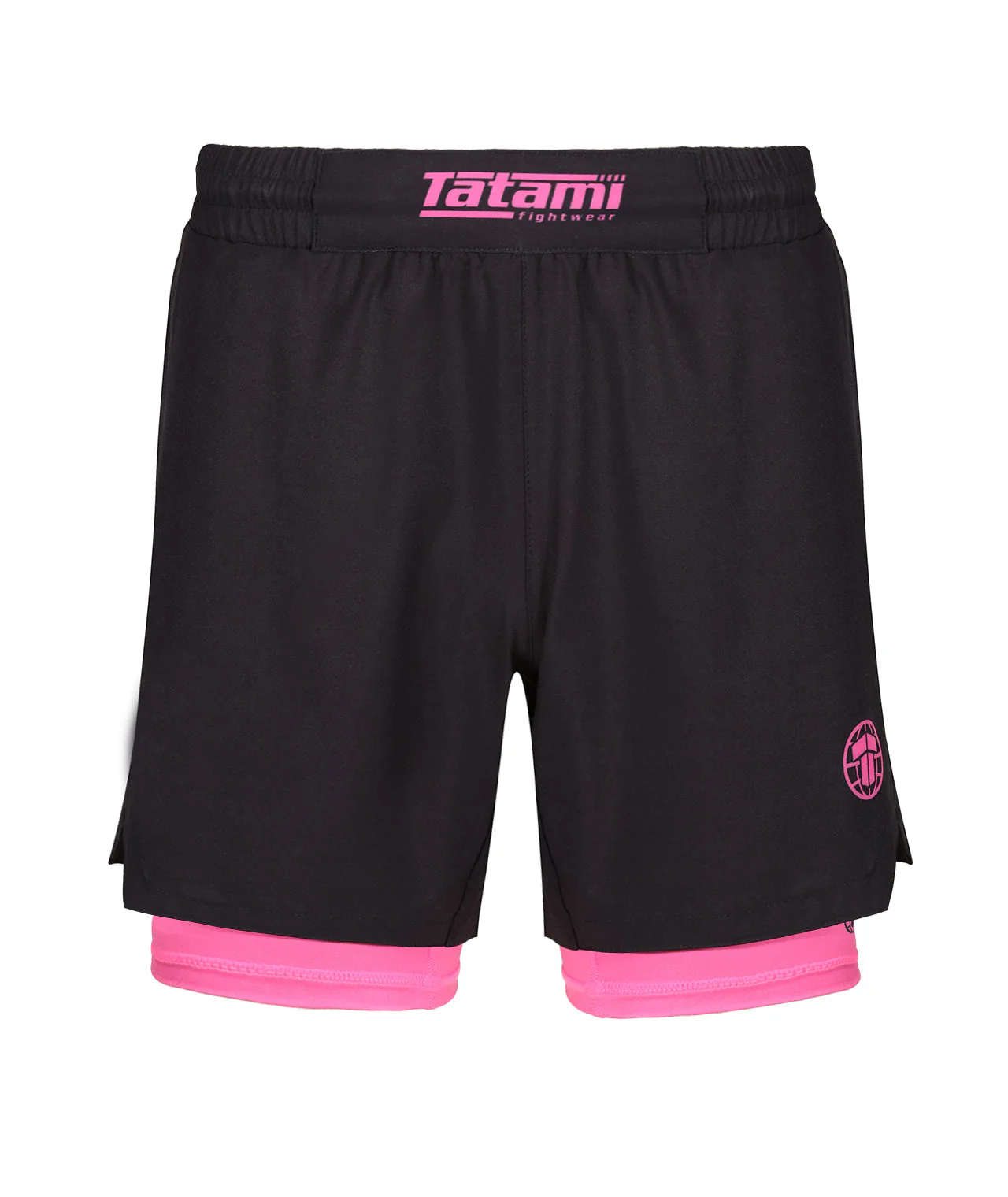 Dual Layer Grappling Shorts - Pink - Image 3