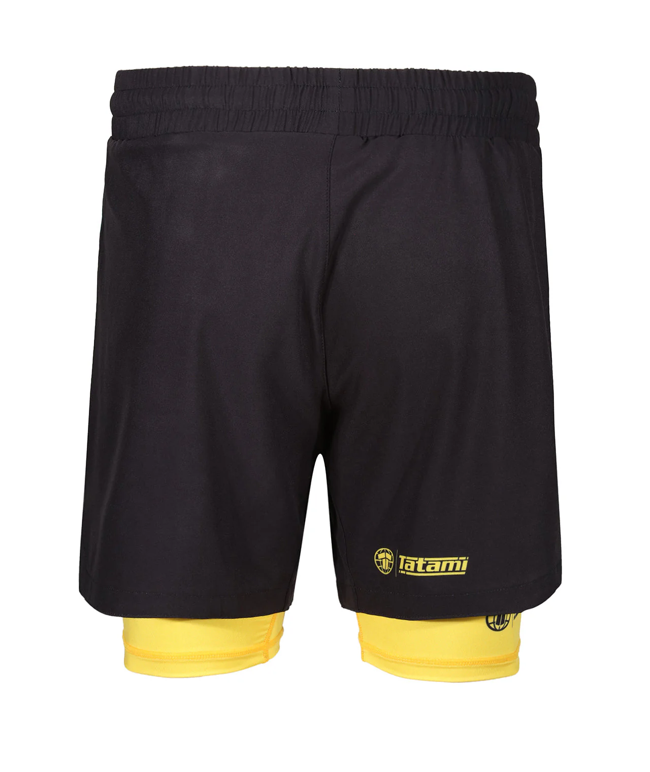 Dual Layer Grappling Shorts - Yellow - Image 4