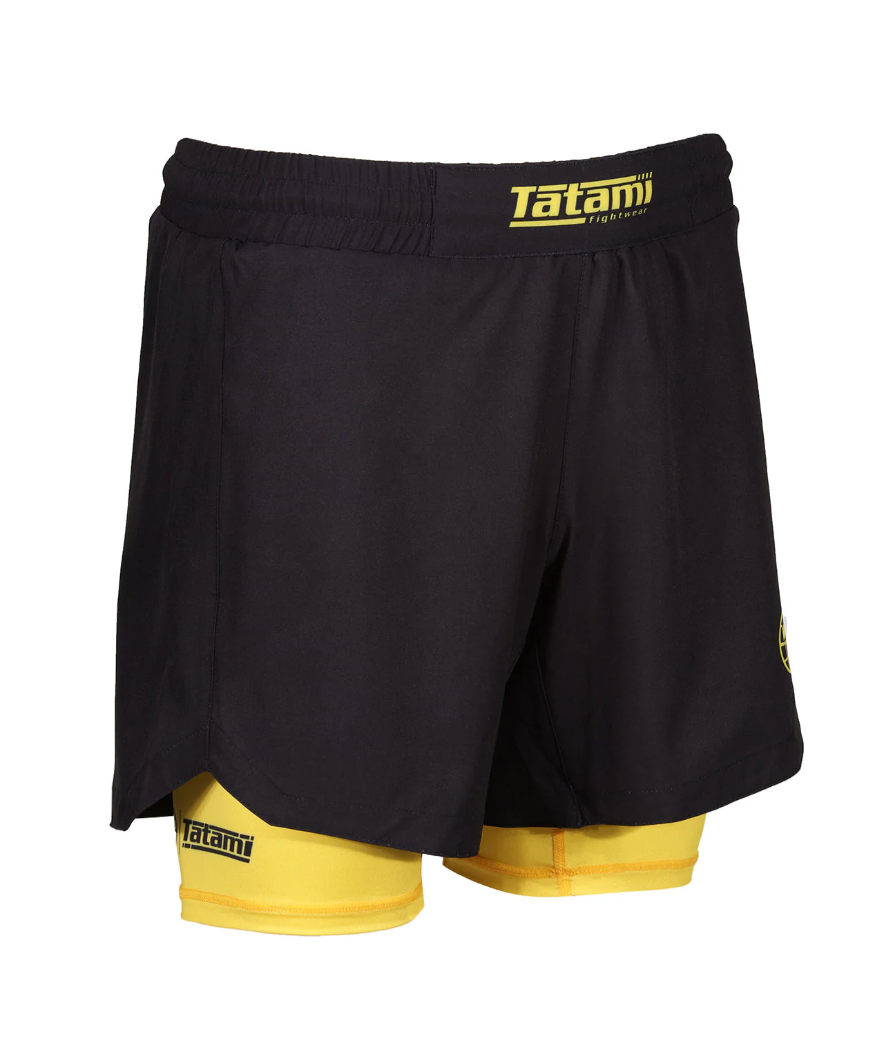 Dual Layer Grappling Shorts - Yellow - Image 5