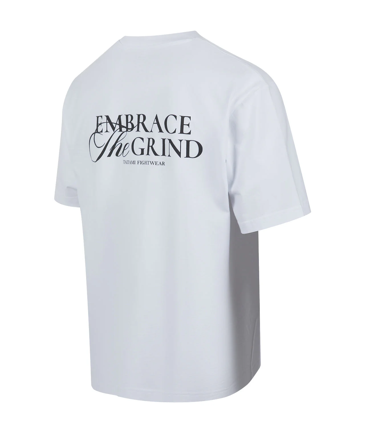 Embrace The Grind Oversized T-Shirt - White - Image 4