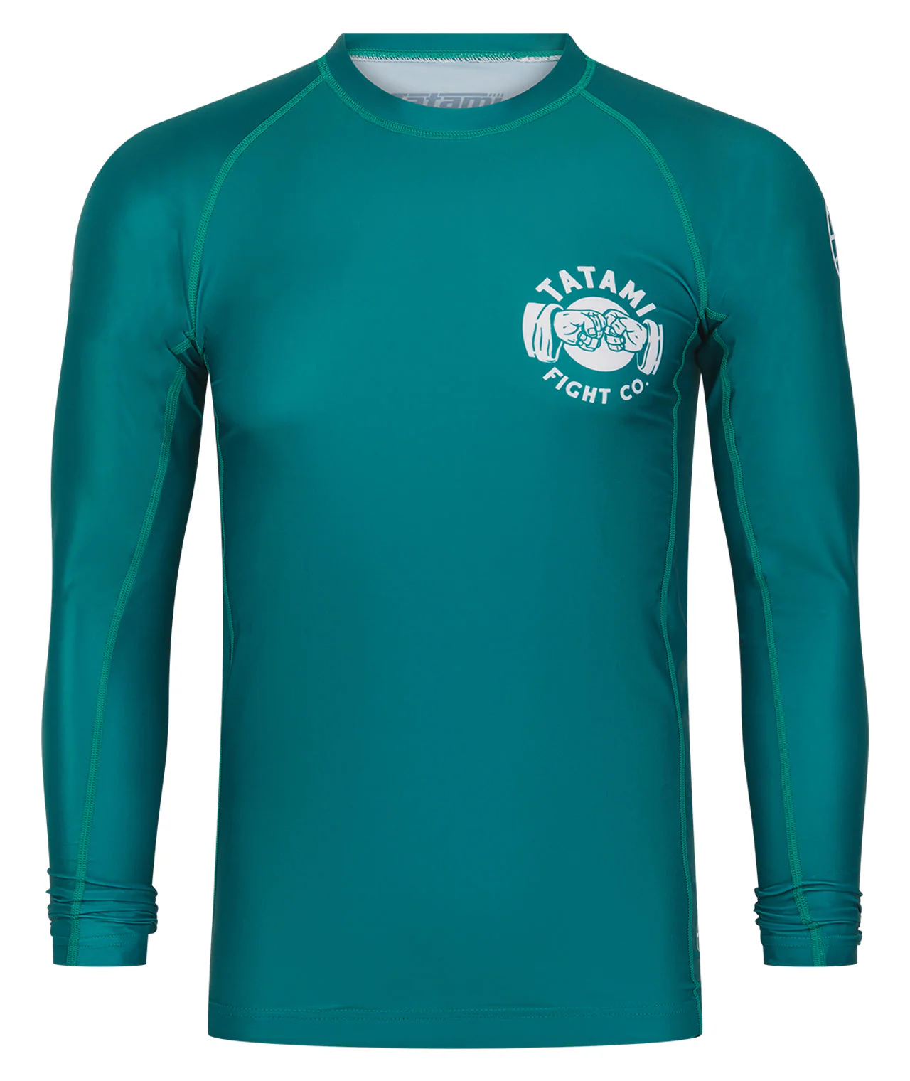 Fist Bump Long Sleeve Rash Guard - Green