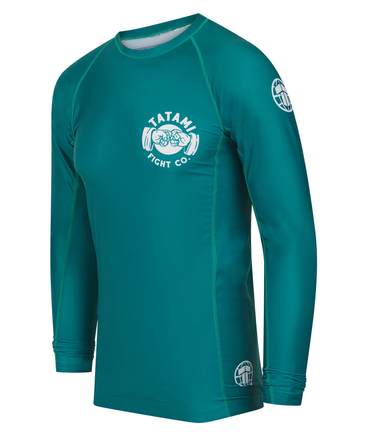 Fist Bump Long Sleeve Rash Guard - Green - Image 3