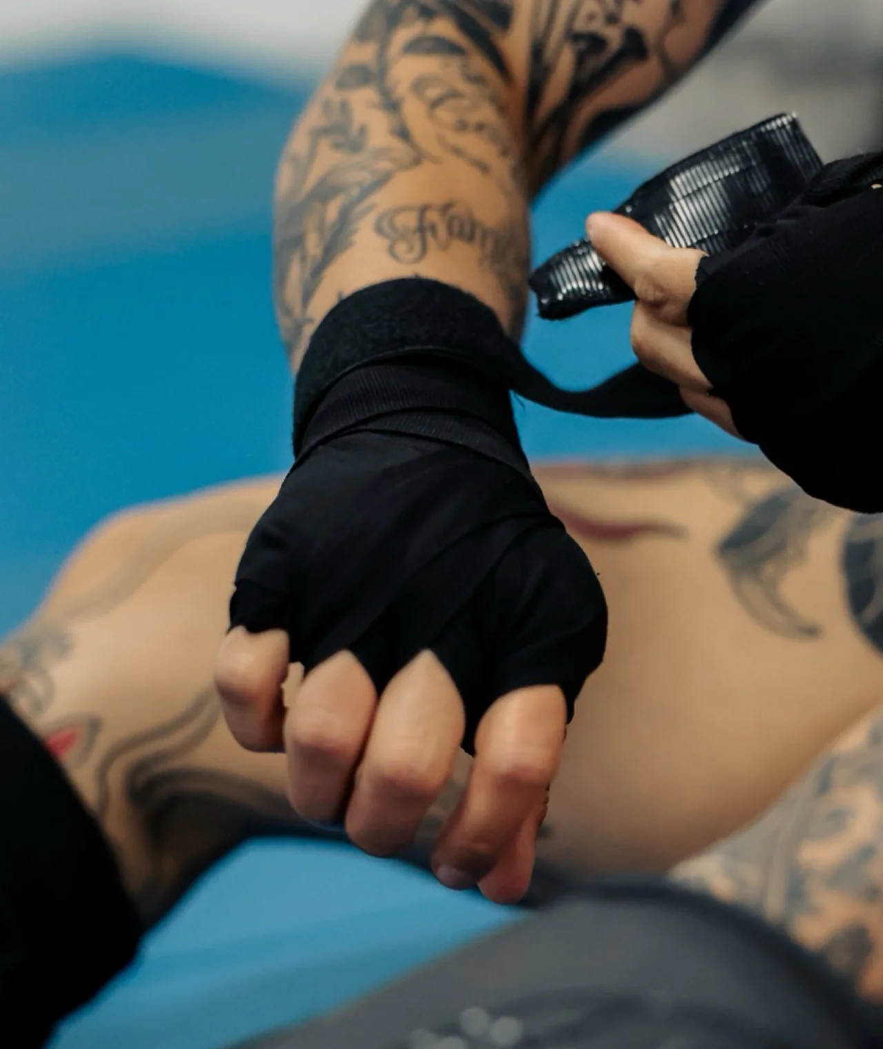 Gel Padded Hand Wraps - Image 2