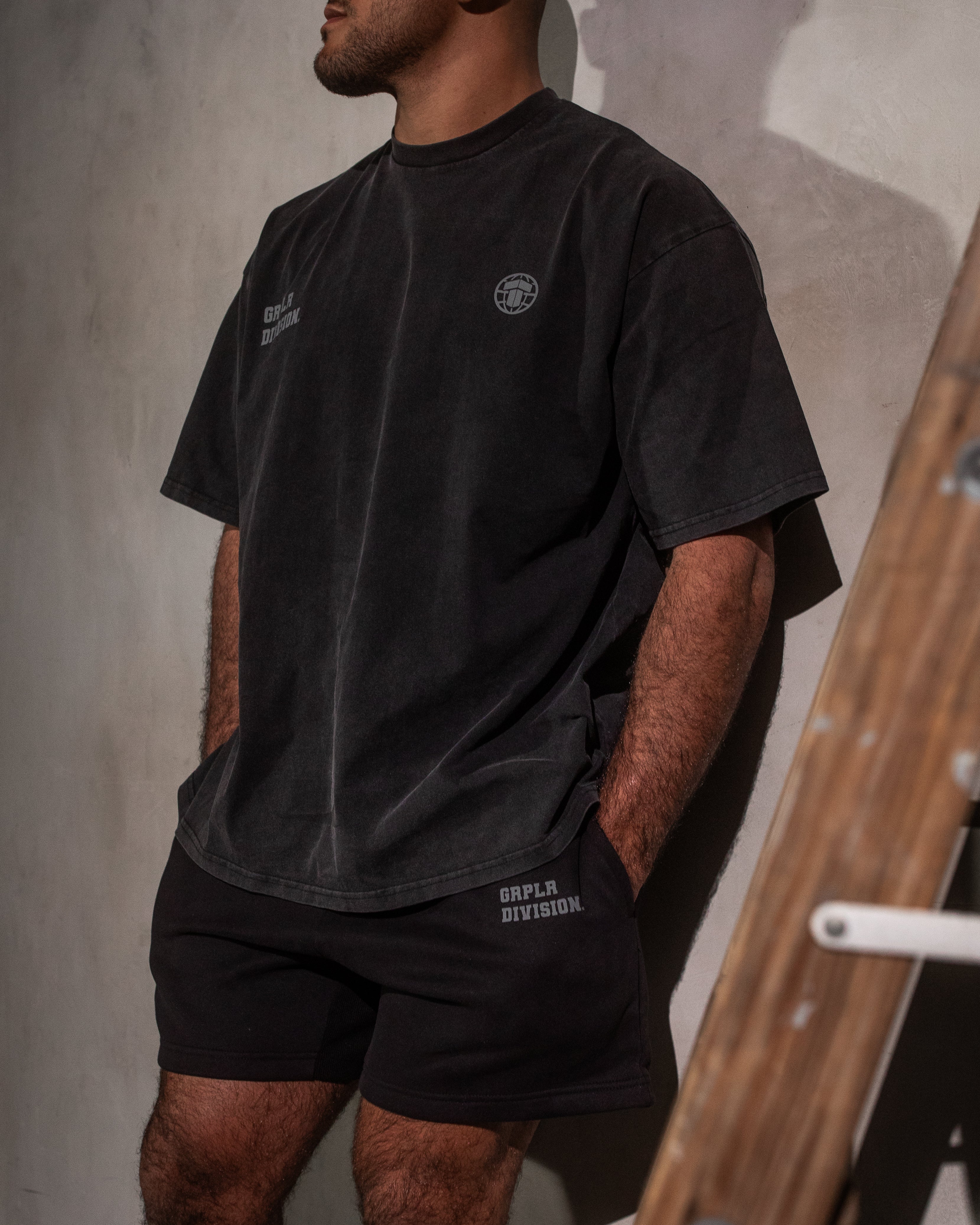 GRPLR Division Leisure Shorts - Black - Image 2