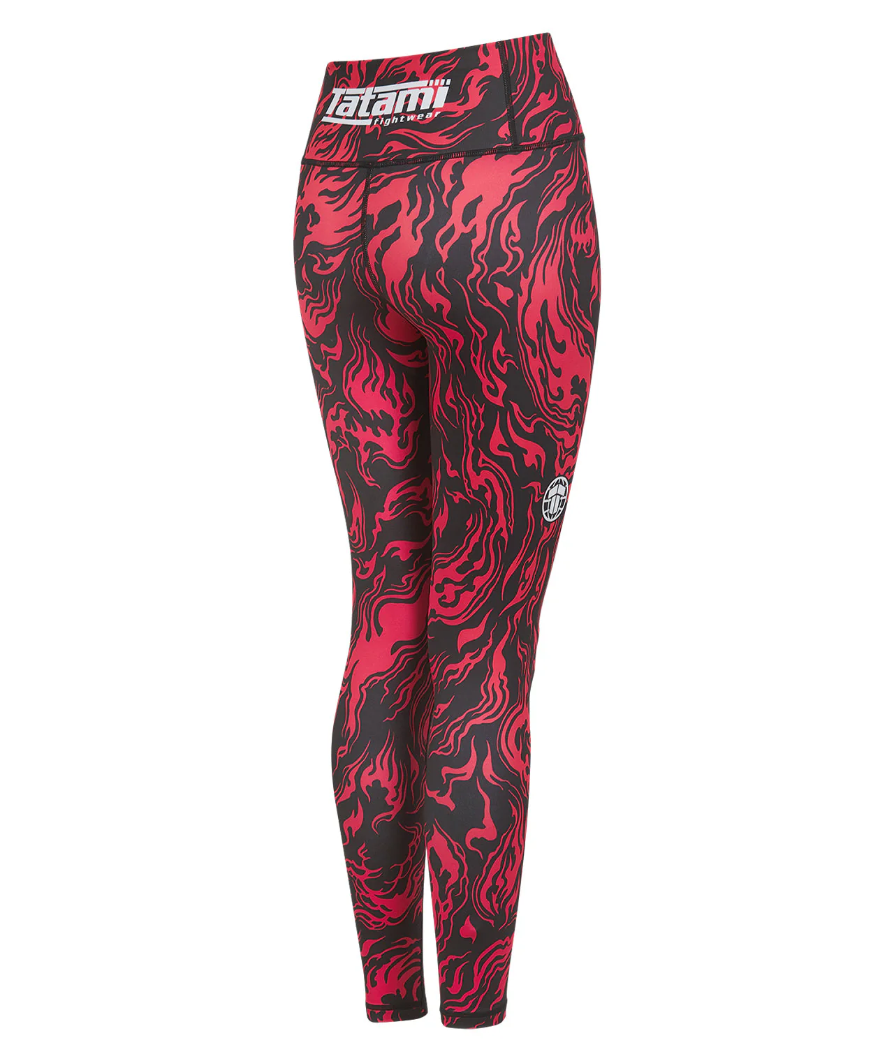 Ladies Helena Leggings - Lava Red - Image 5