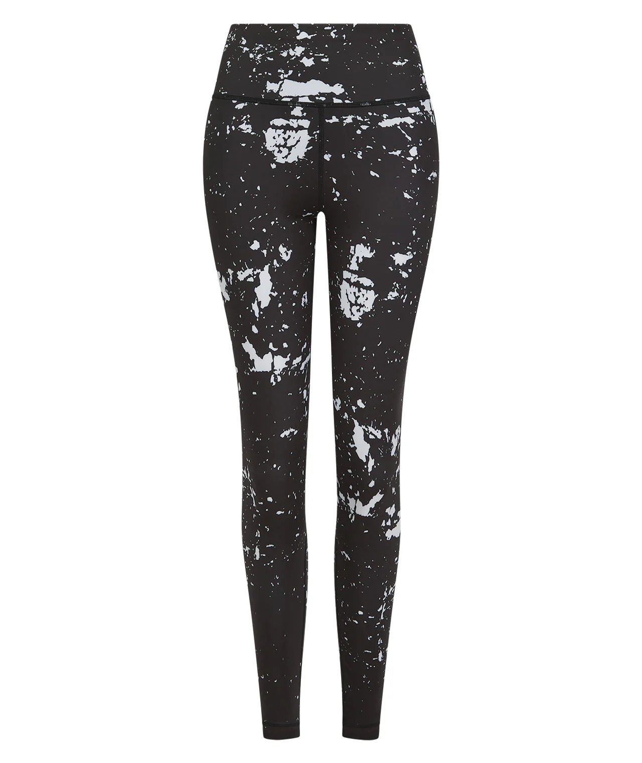 Ladies Helena Punk Leggings - Black & White - Image 3