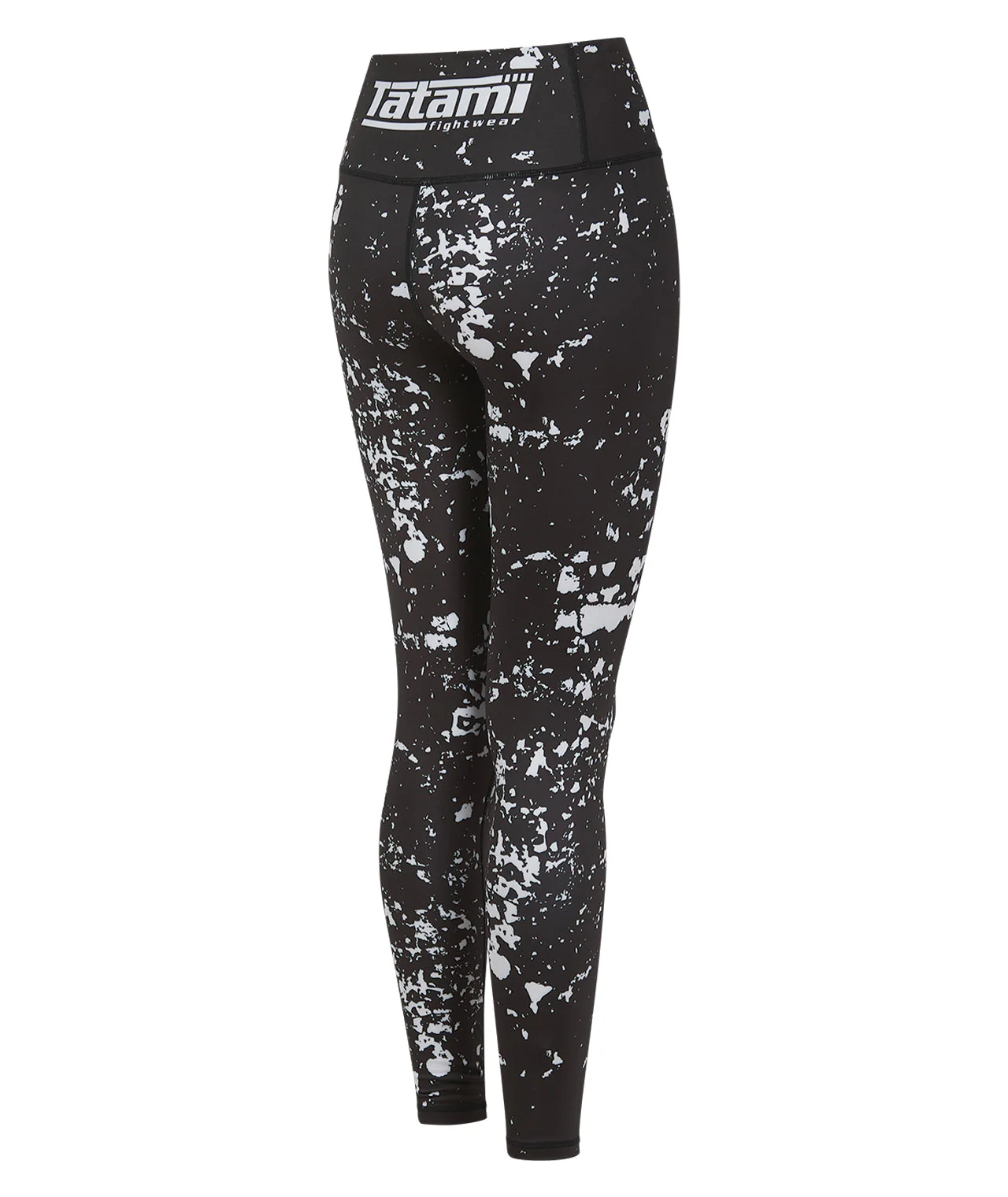 Ladies Helena Punk Leggings - Black & White - Image 5