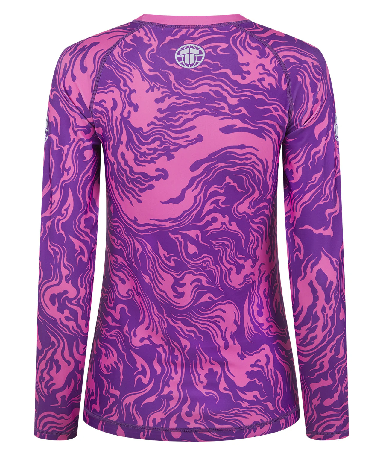 Ladies Helena Rash Guard - Lava Pink - Image 3