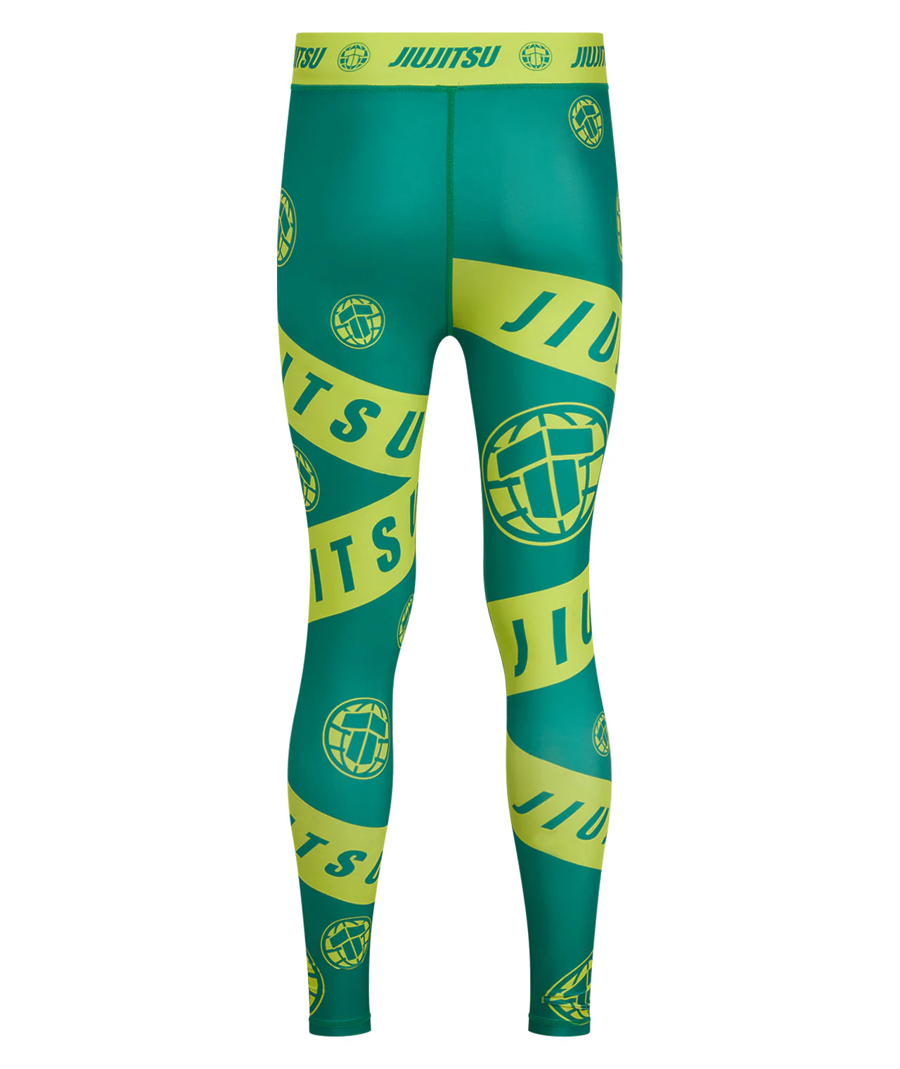Helena Taped Spats - Green & Yellow - Image 2