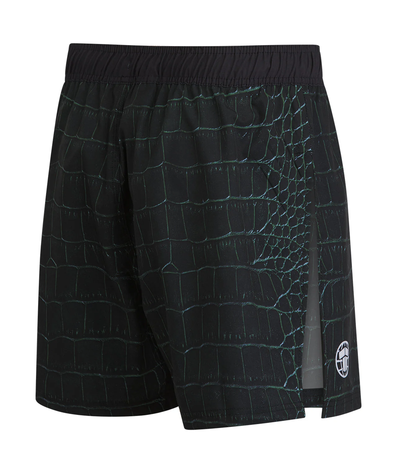 High Split MMA Shorts - Crocodile - Image 4