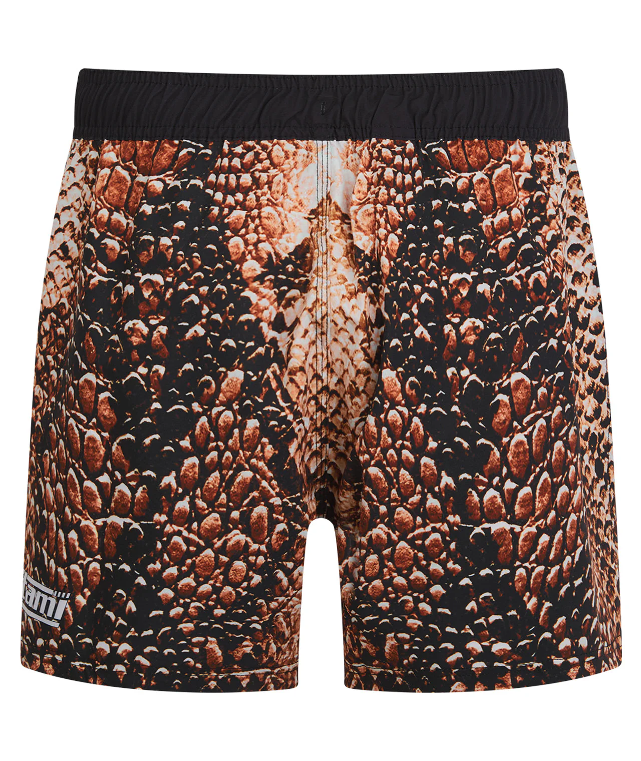 High Split MMA Shorts - Snake - Image 3