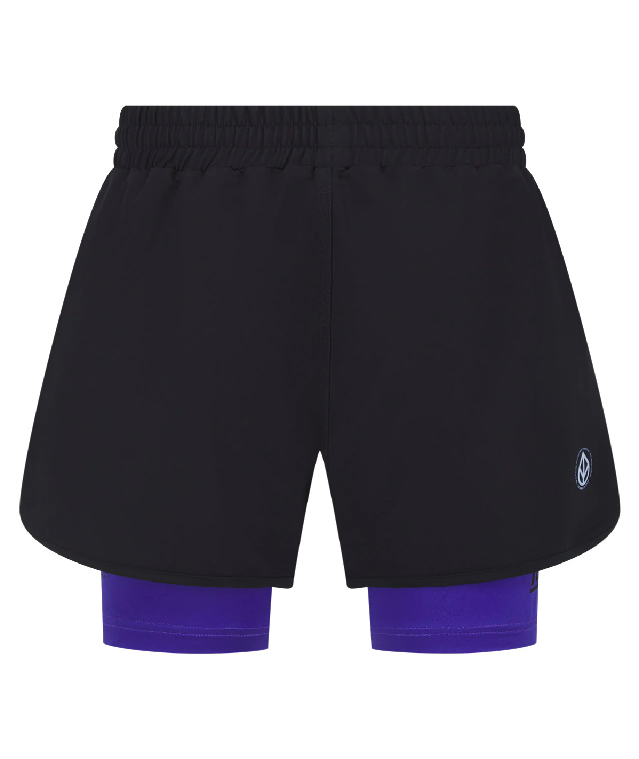 IBJJF Ranked Hybrid Shorts - Purple - Image 3