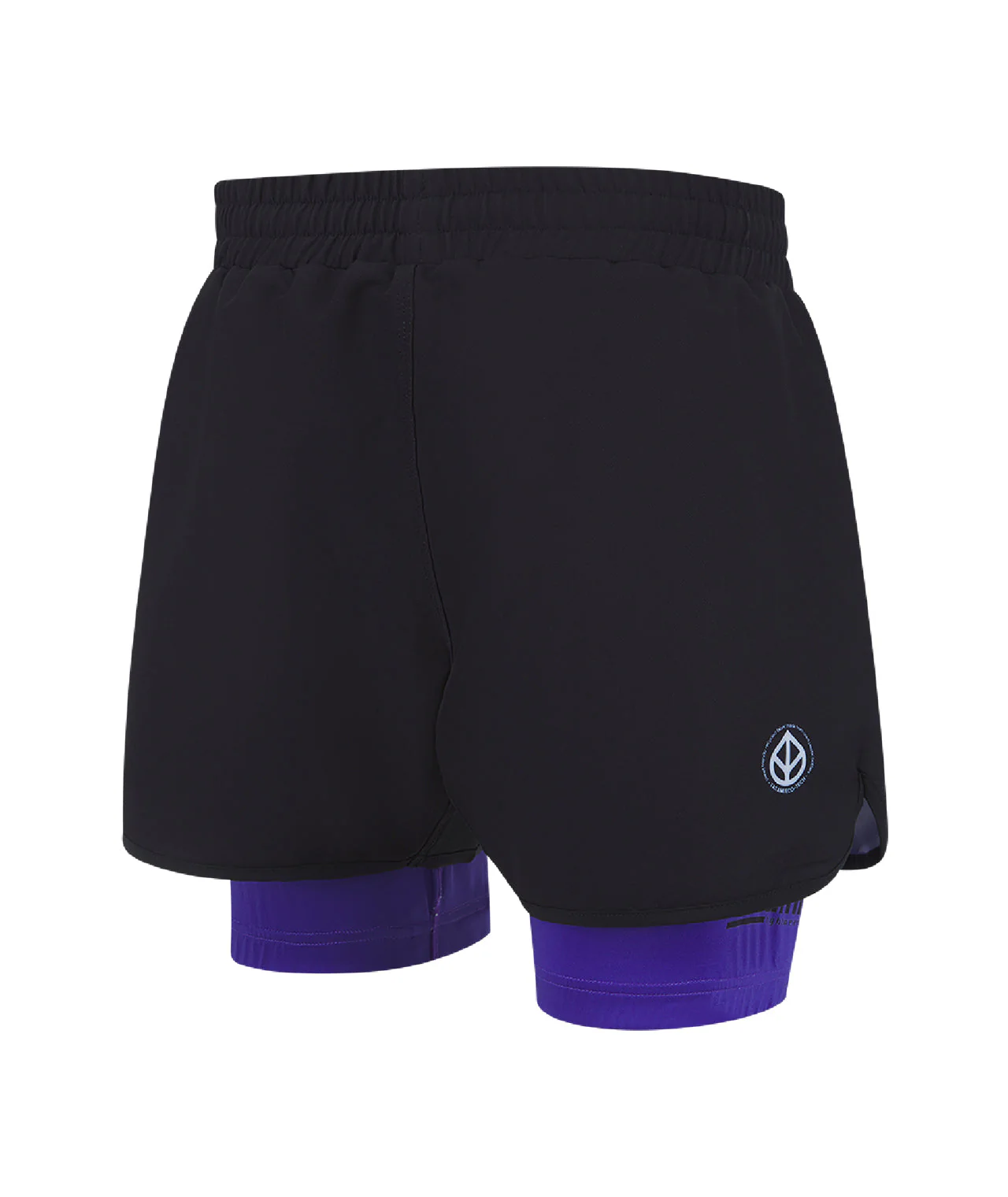 IBJJF Ranked Hybrid Shorts - Purple - Image 4