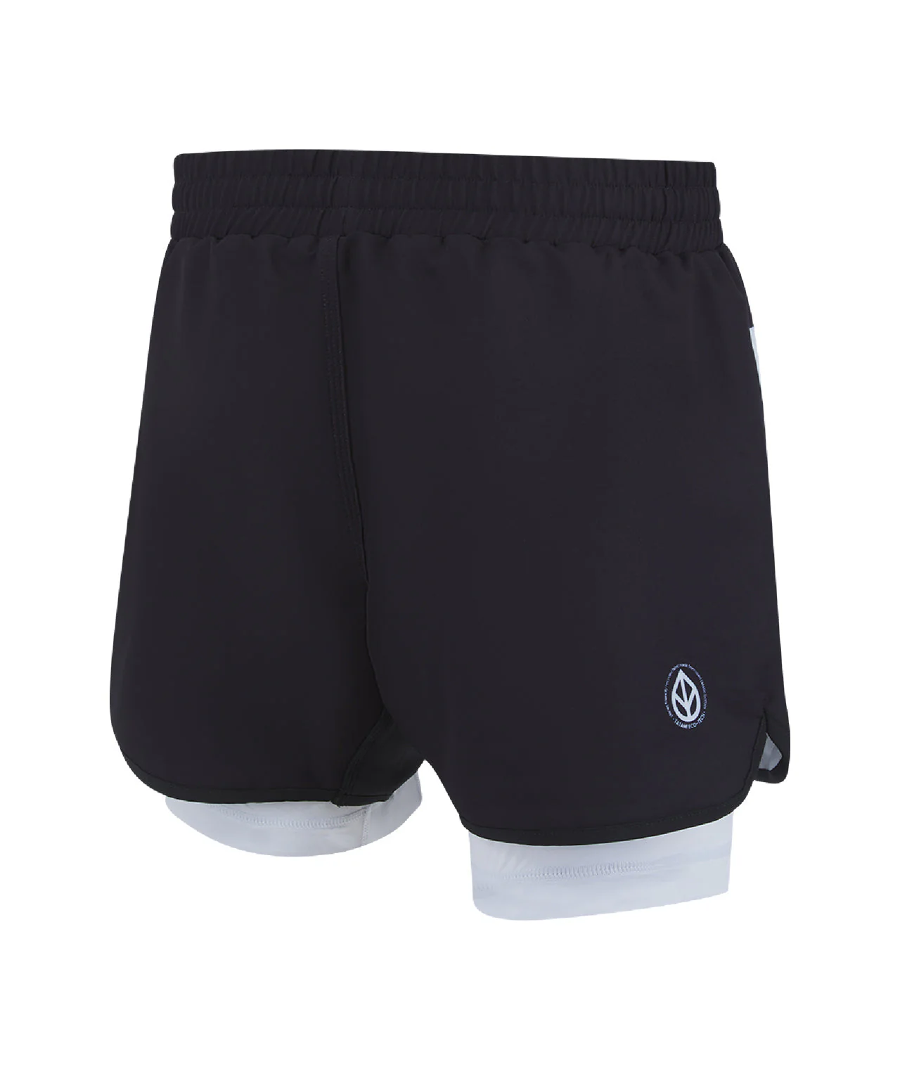 IBJJF Ranked Hybrid Shorts - White - Image 4