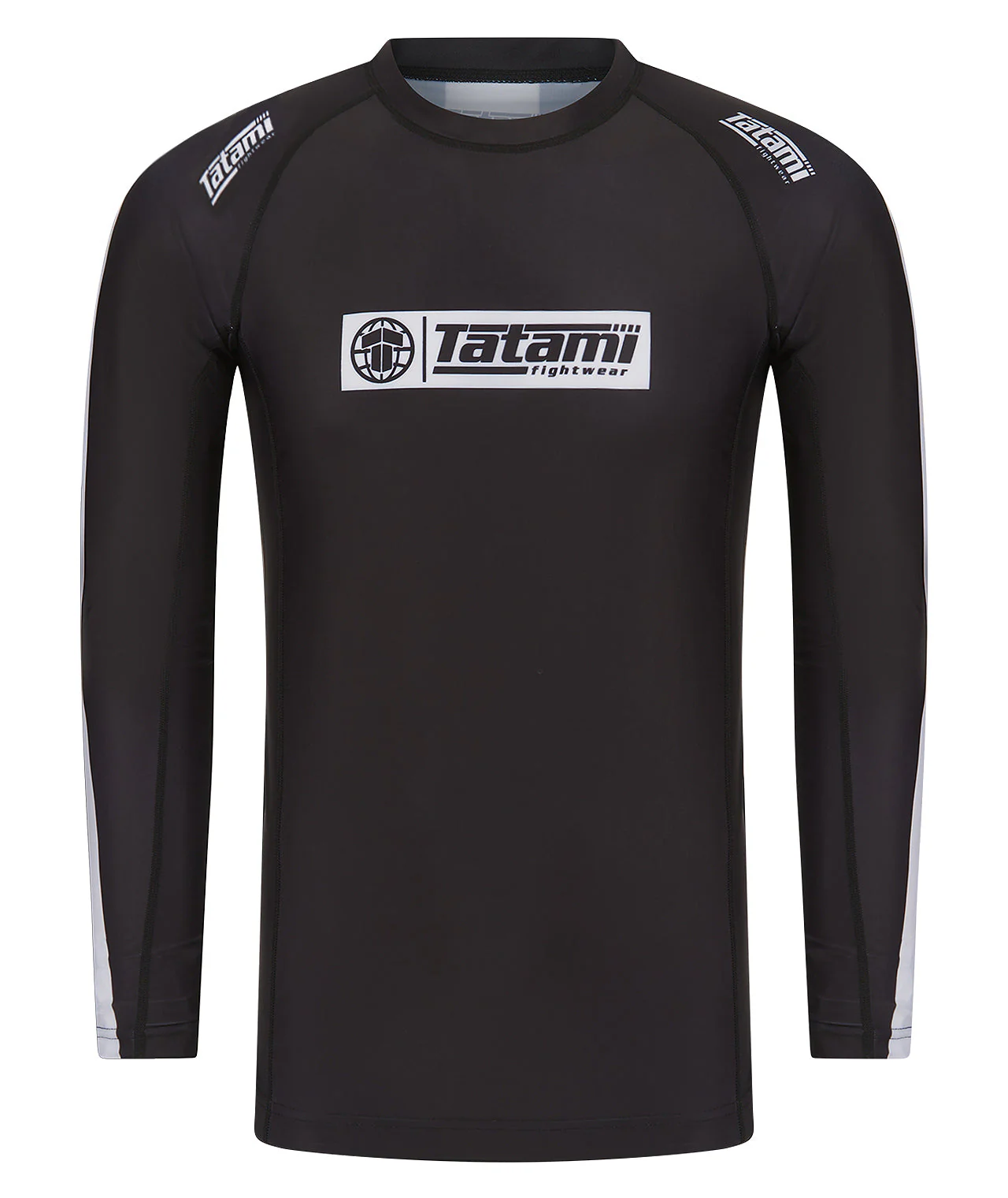 IBJJF Ranked Long Sleeve Rash Guard - Black