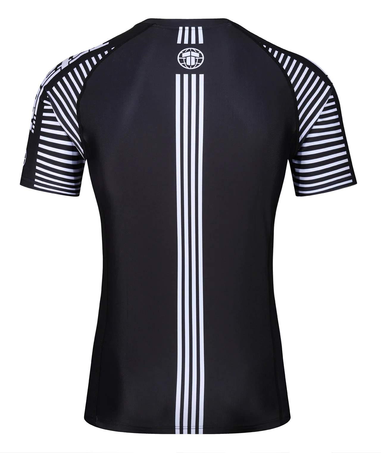 IBJJF Ranked Rash Guard - Black - Image 2