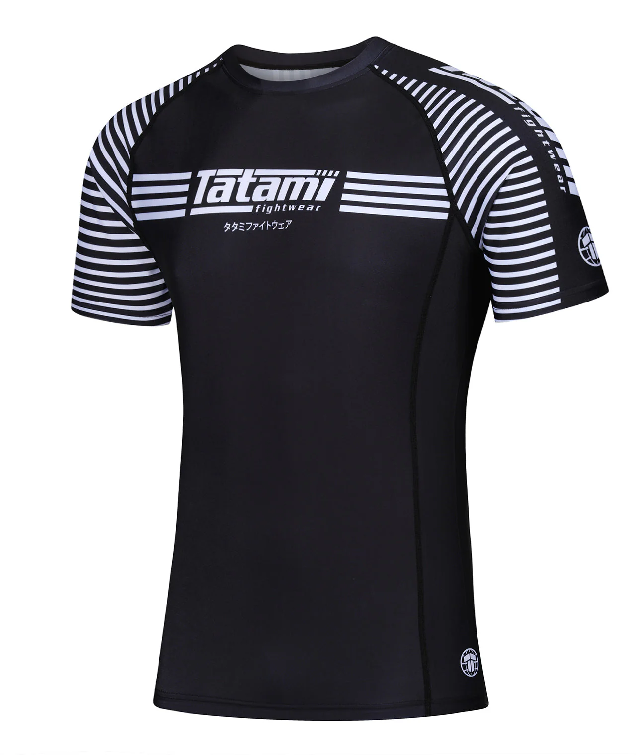 IBJJF Ranked Rash Guard - Black - Image 3