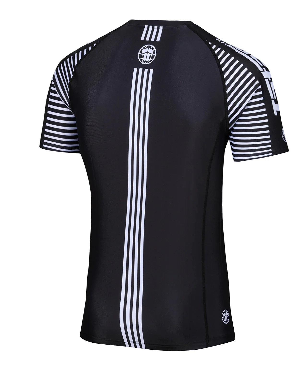 IBJJF Ranked Rash Guard - Black - Image 4