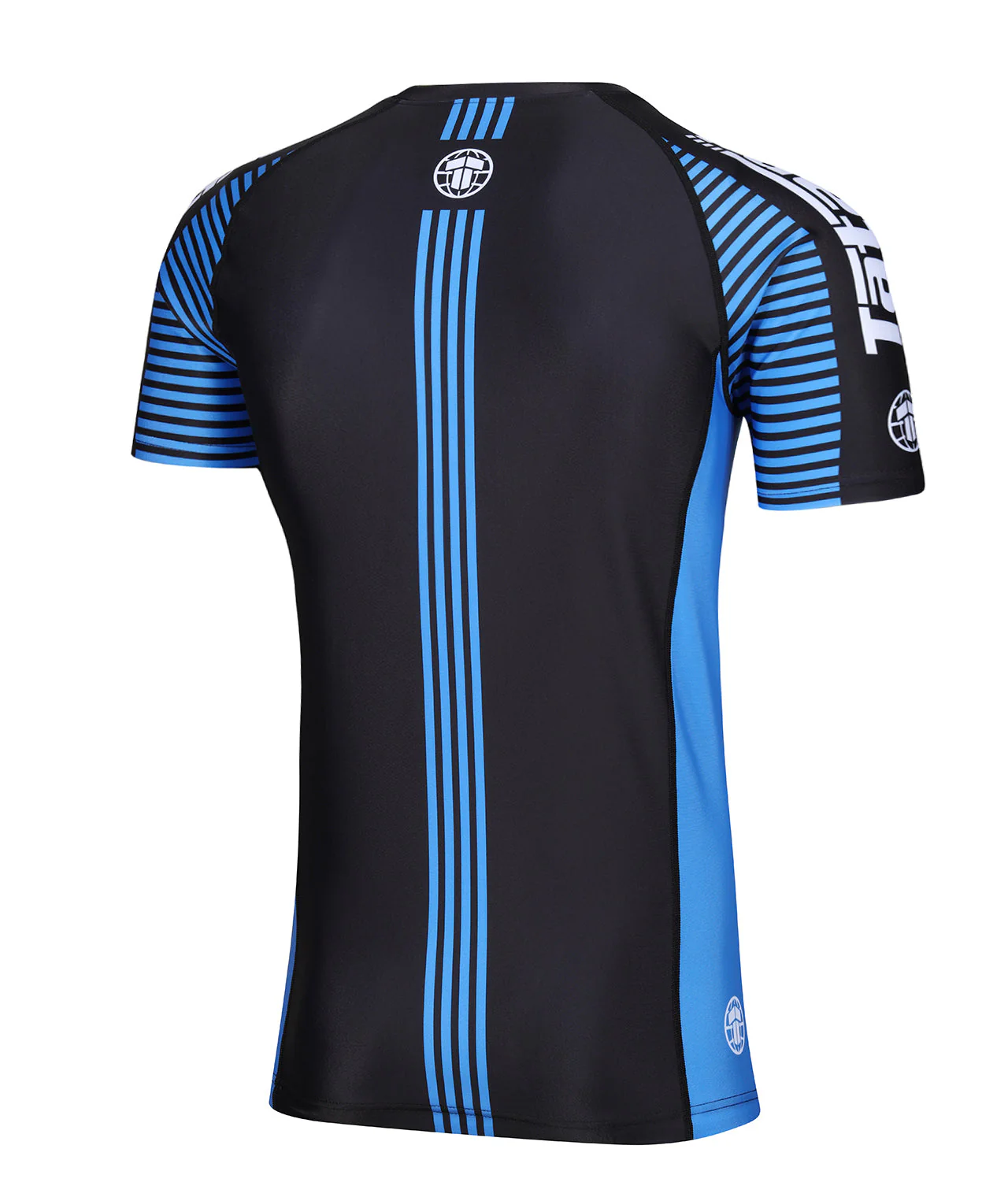 IBJJF Ranked Rash Guard - Blue - Image 4