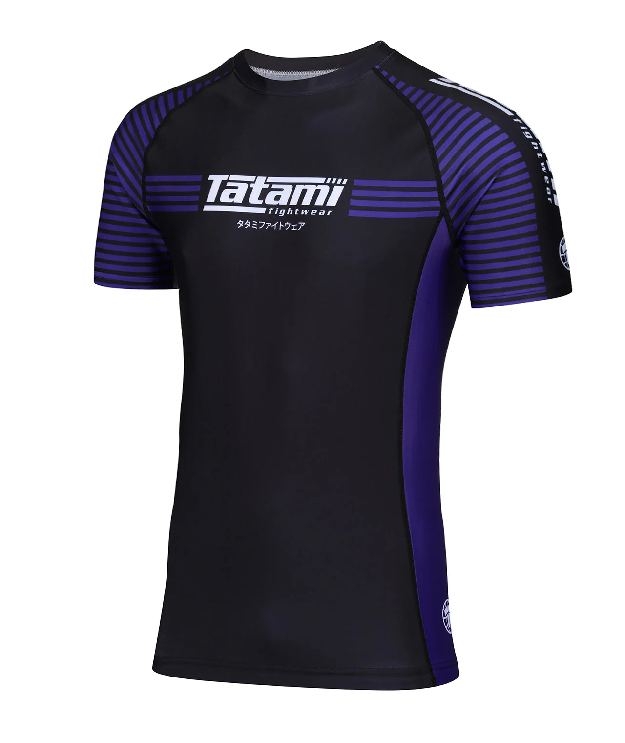 IBJJF Ranked Rash Guard - Purple - Image 3