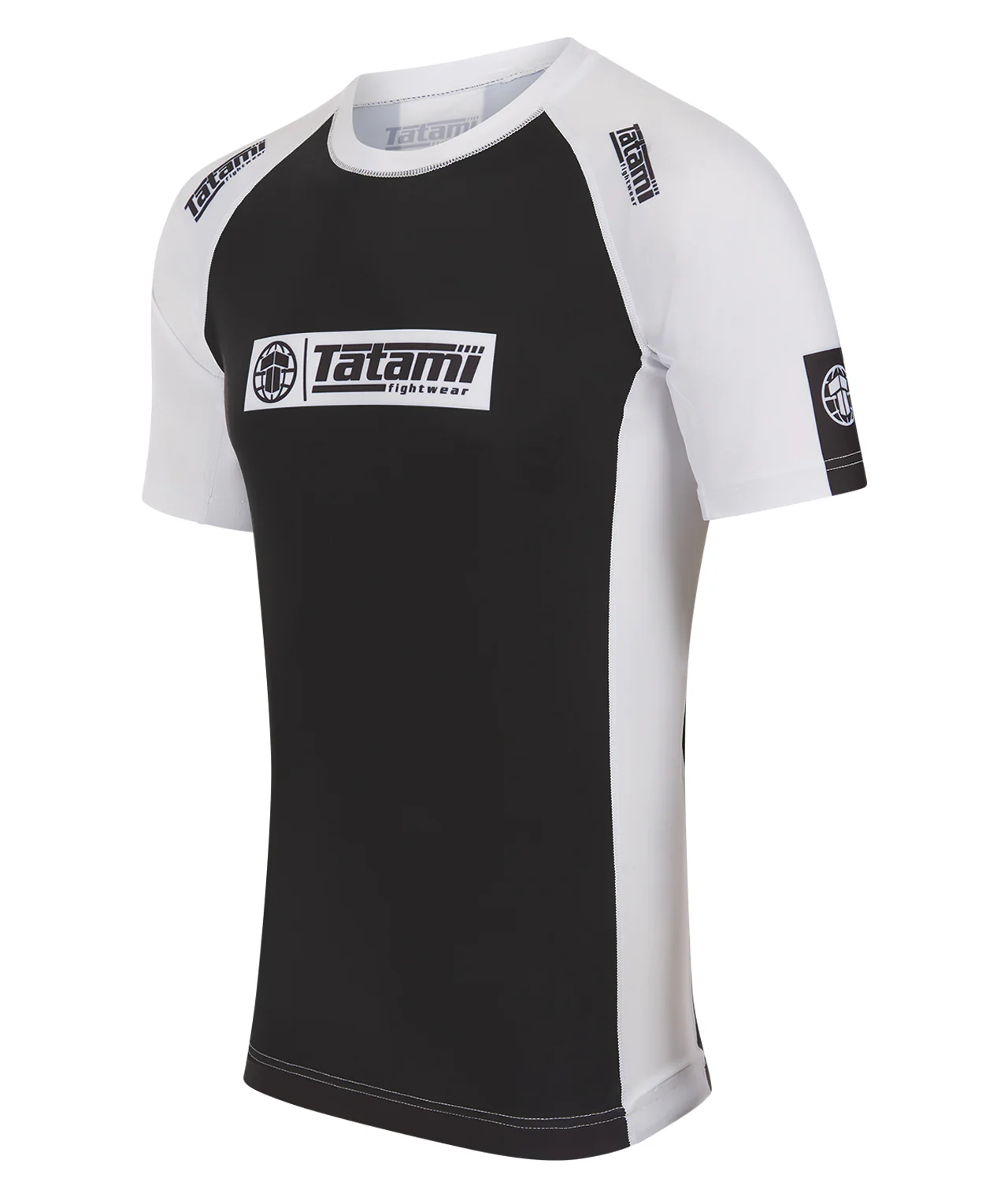 IBJJF Ranked Short Sleeve Rash Guard - White - Image 2