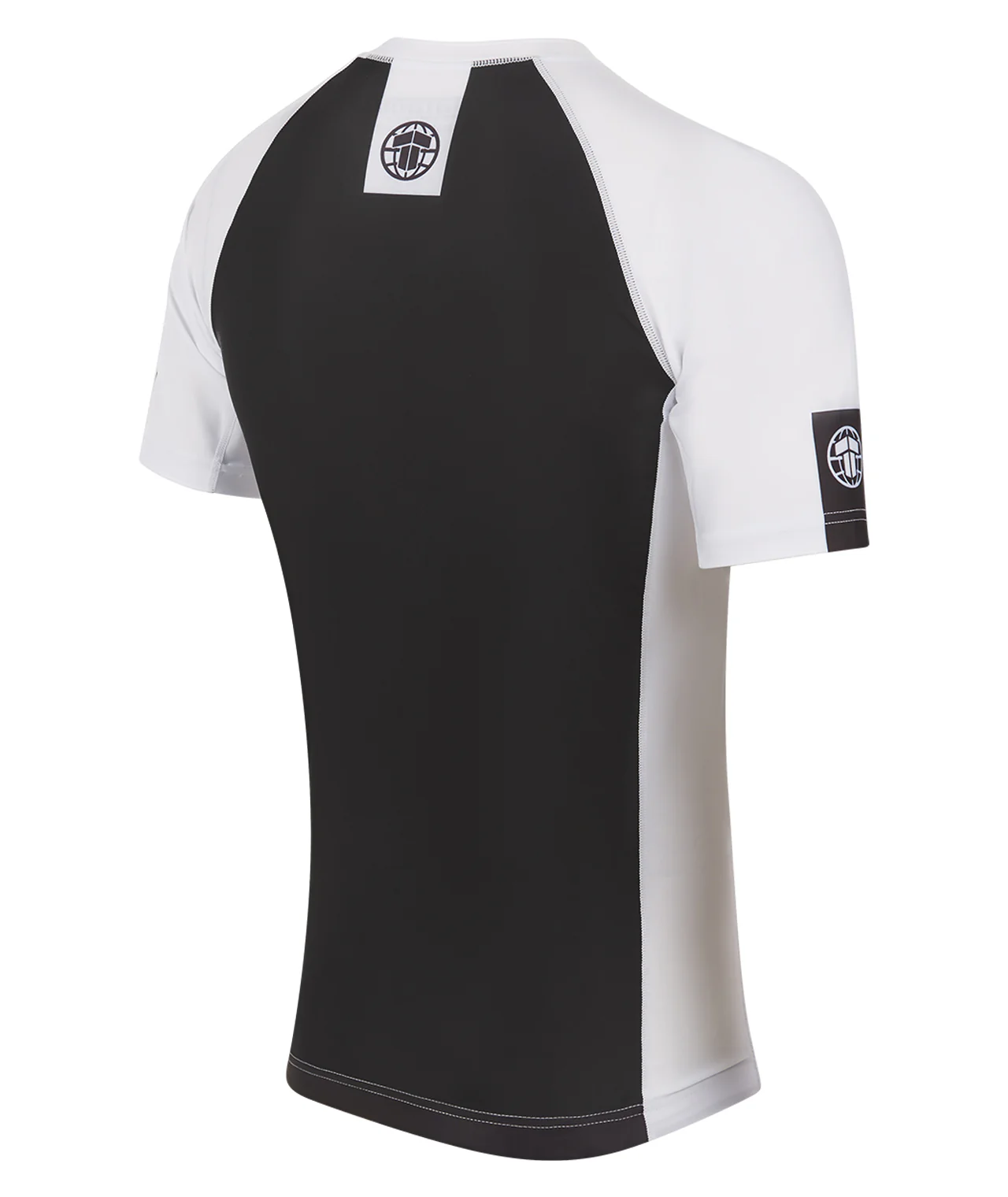 IBJJF Ranked Short Sleeve Rash Guard - White - Image 4