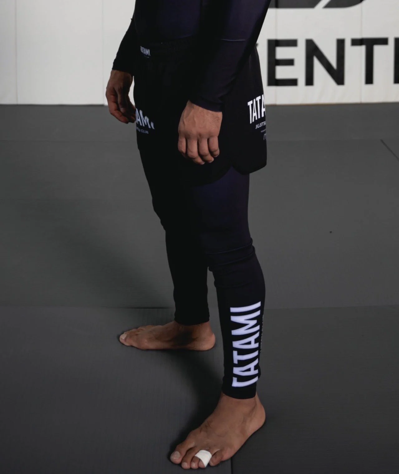 JJ Club Grappling Spats - Black - Image 2