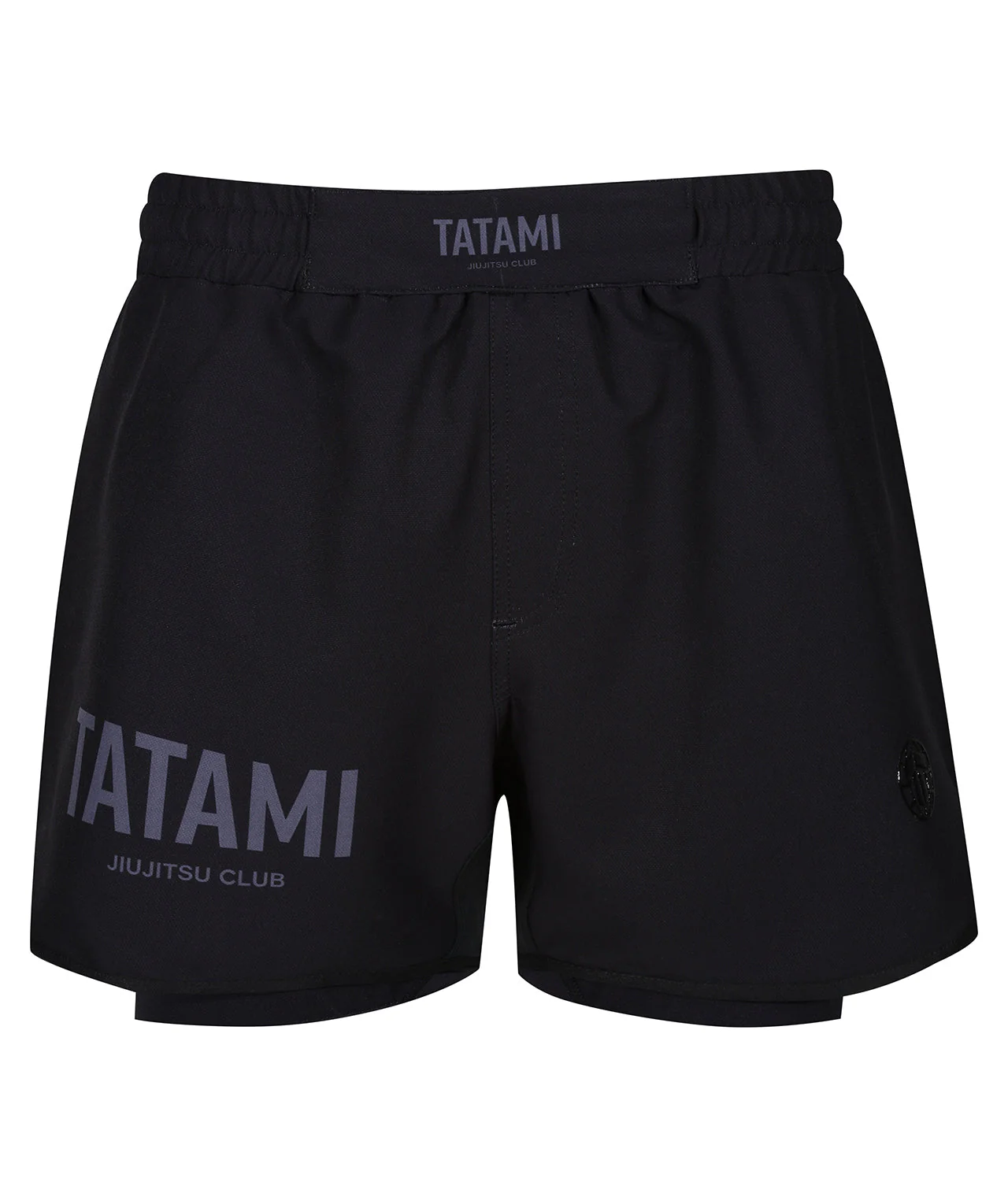 JJ Club Hybrid High Cut Shorts - Black
