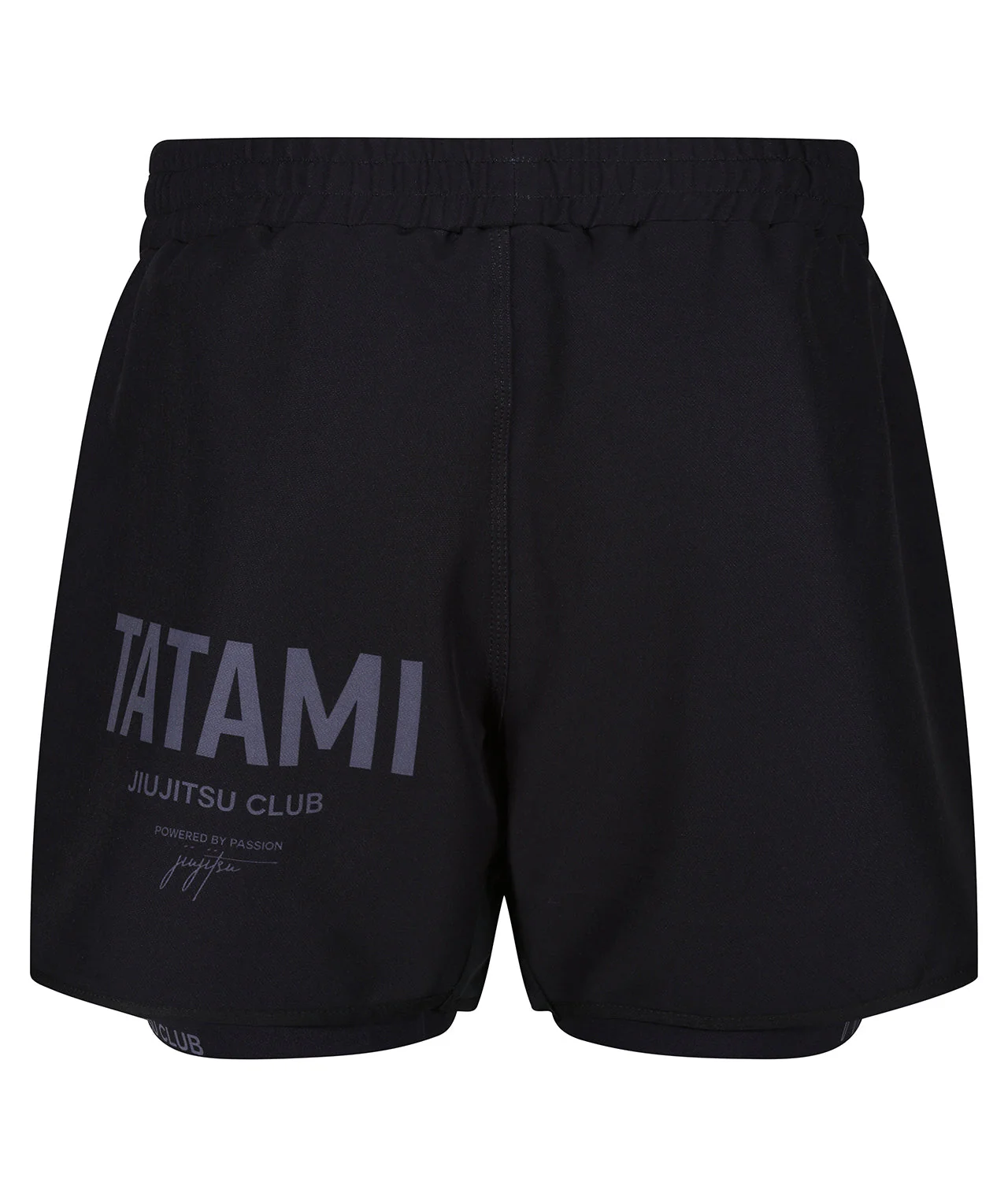 JJ Club Hybrid High Cut Shorts - Black - Image 2
