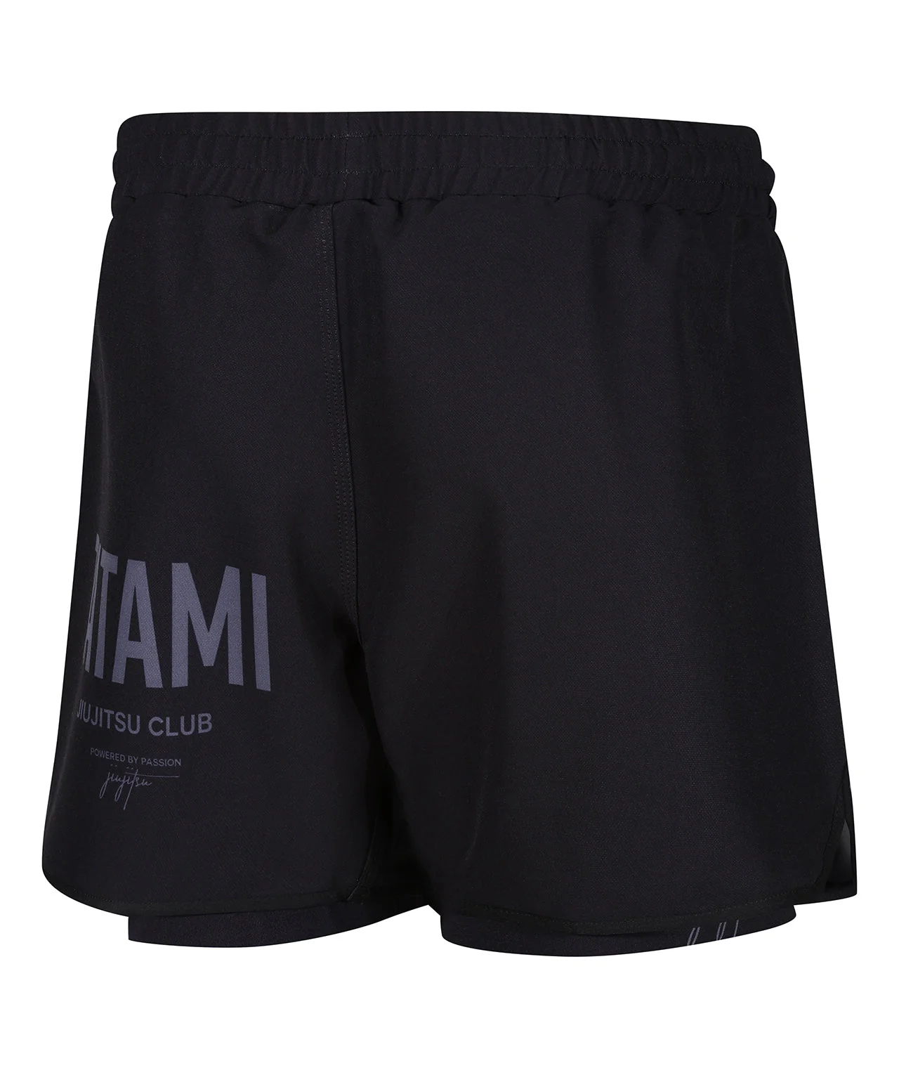 JJ Club Hybrid High Cut Shorts - Black - Image 4